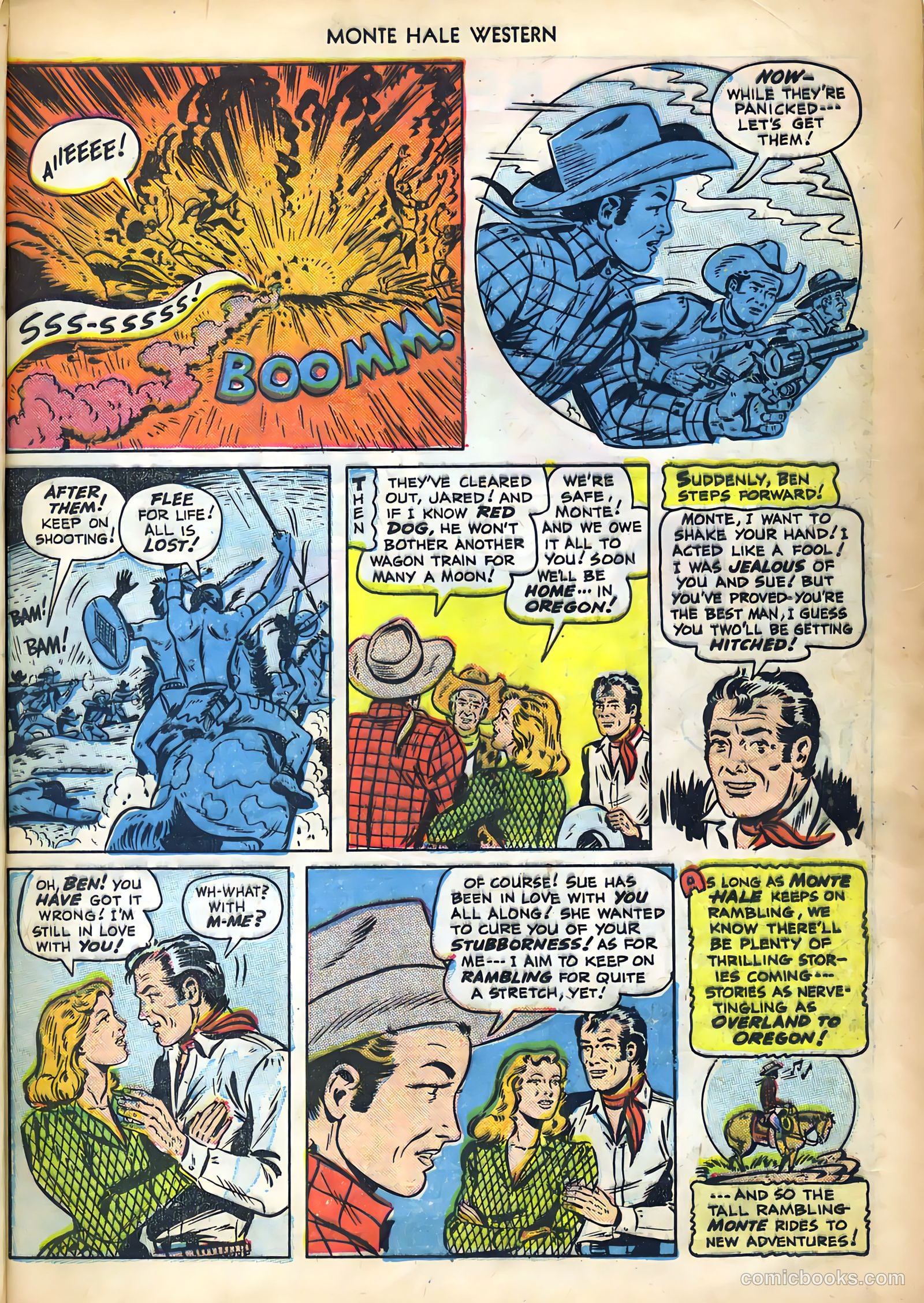 Monte Hale Western #44 — page 14 of 53