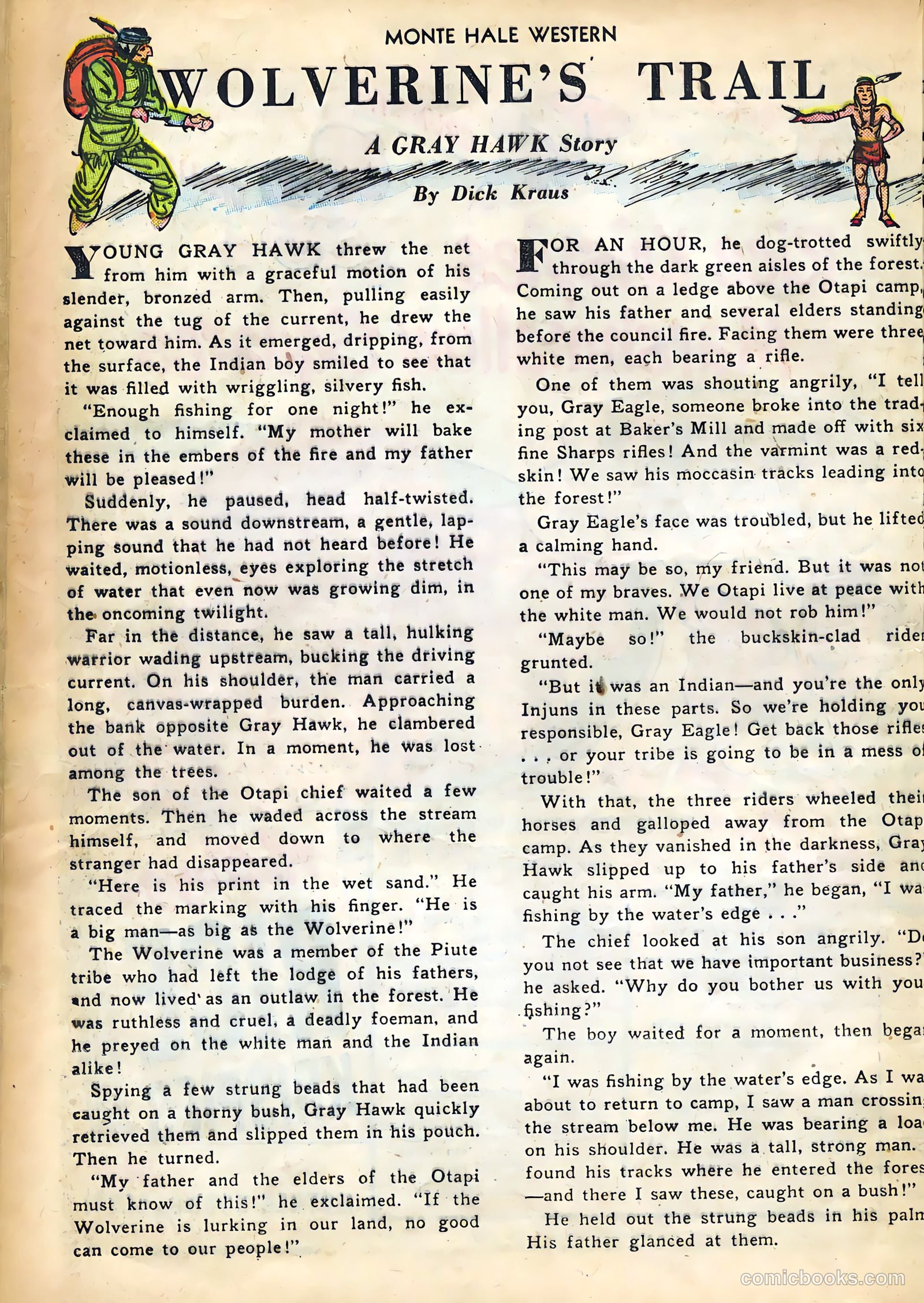 Monte Hale Western #44 — page 17 of 53