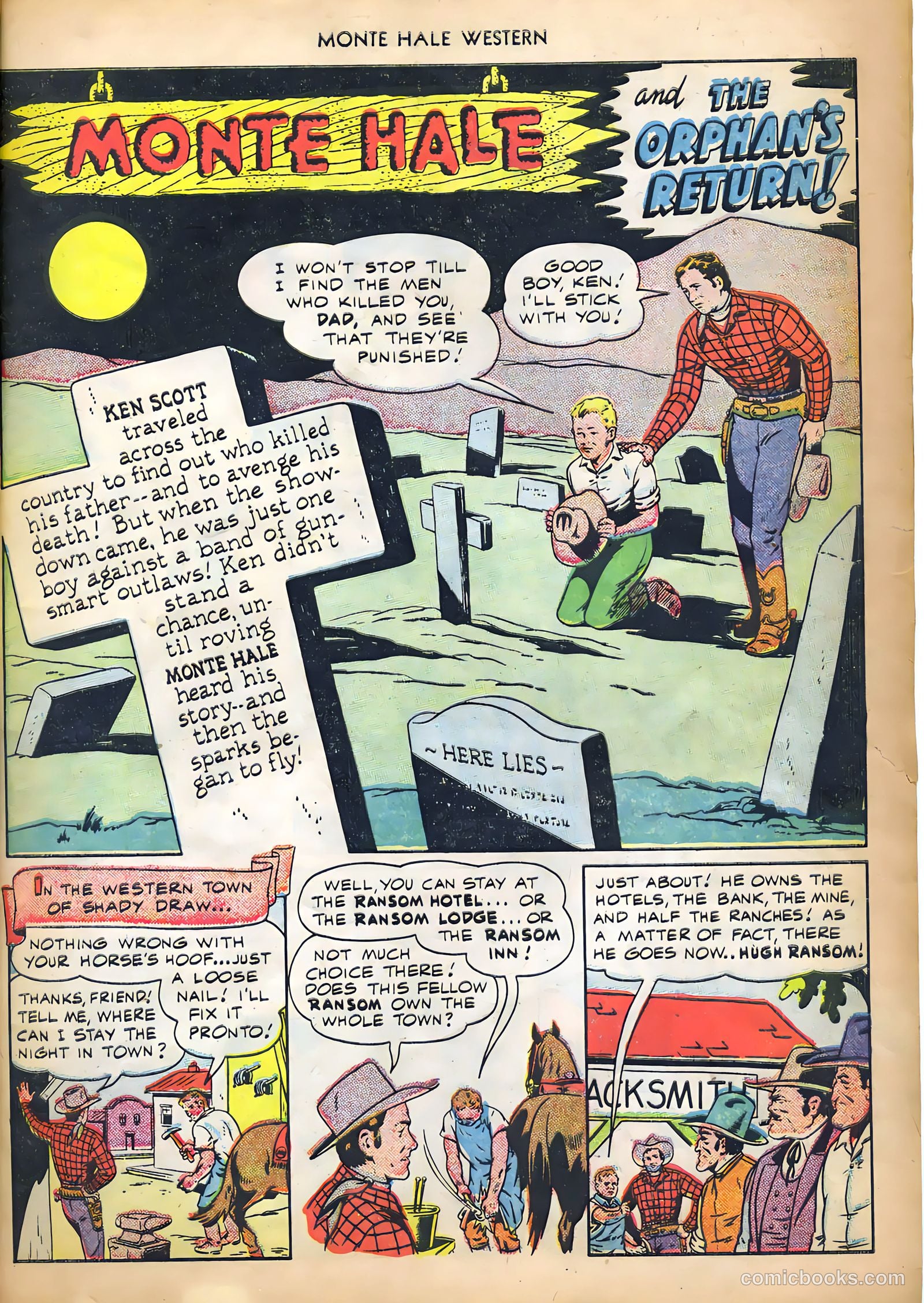 Monte Hale Western #44 — page 20 of 53