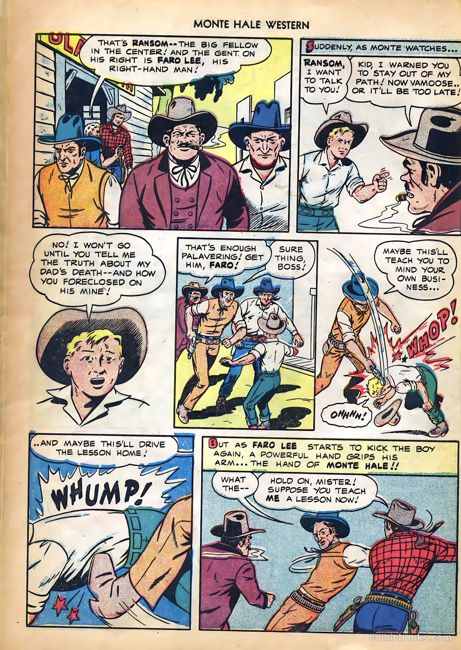 Monte Hale Western #44 — page 21 of 53