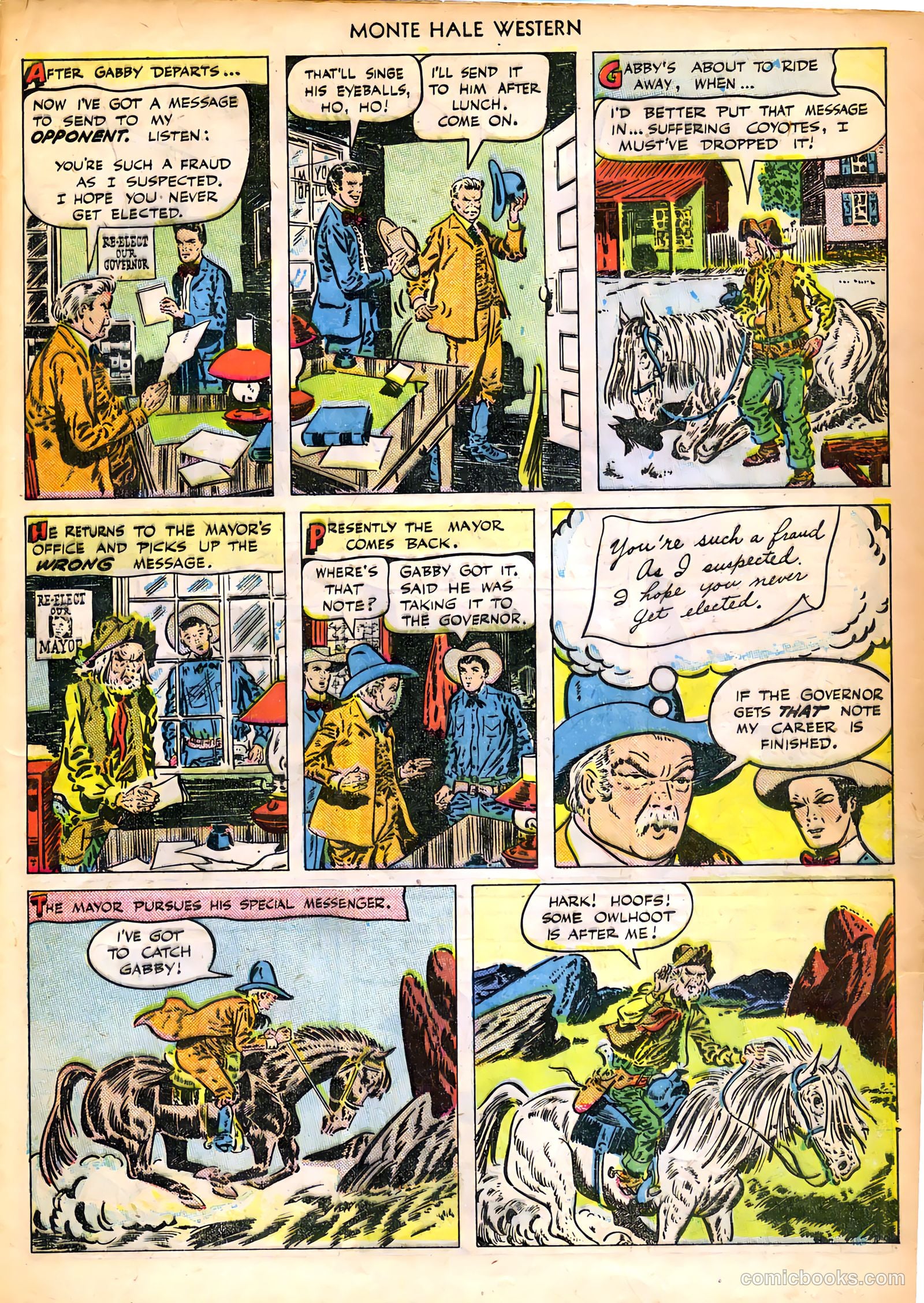 Monte Hale Western #44 — page 38 of 53