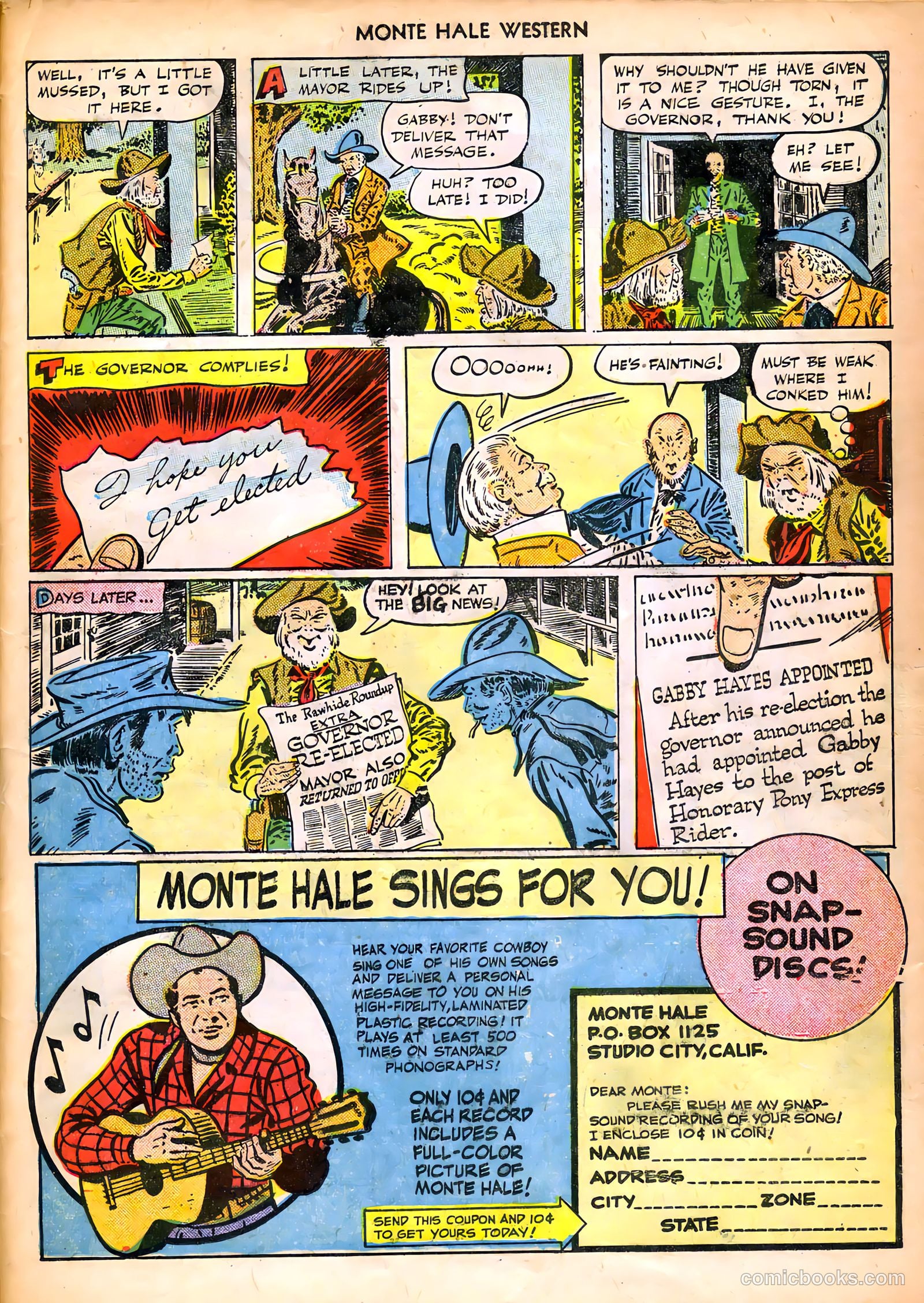 Monte Hale Western #44 — page 40 of 53
