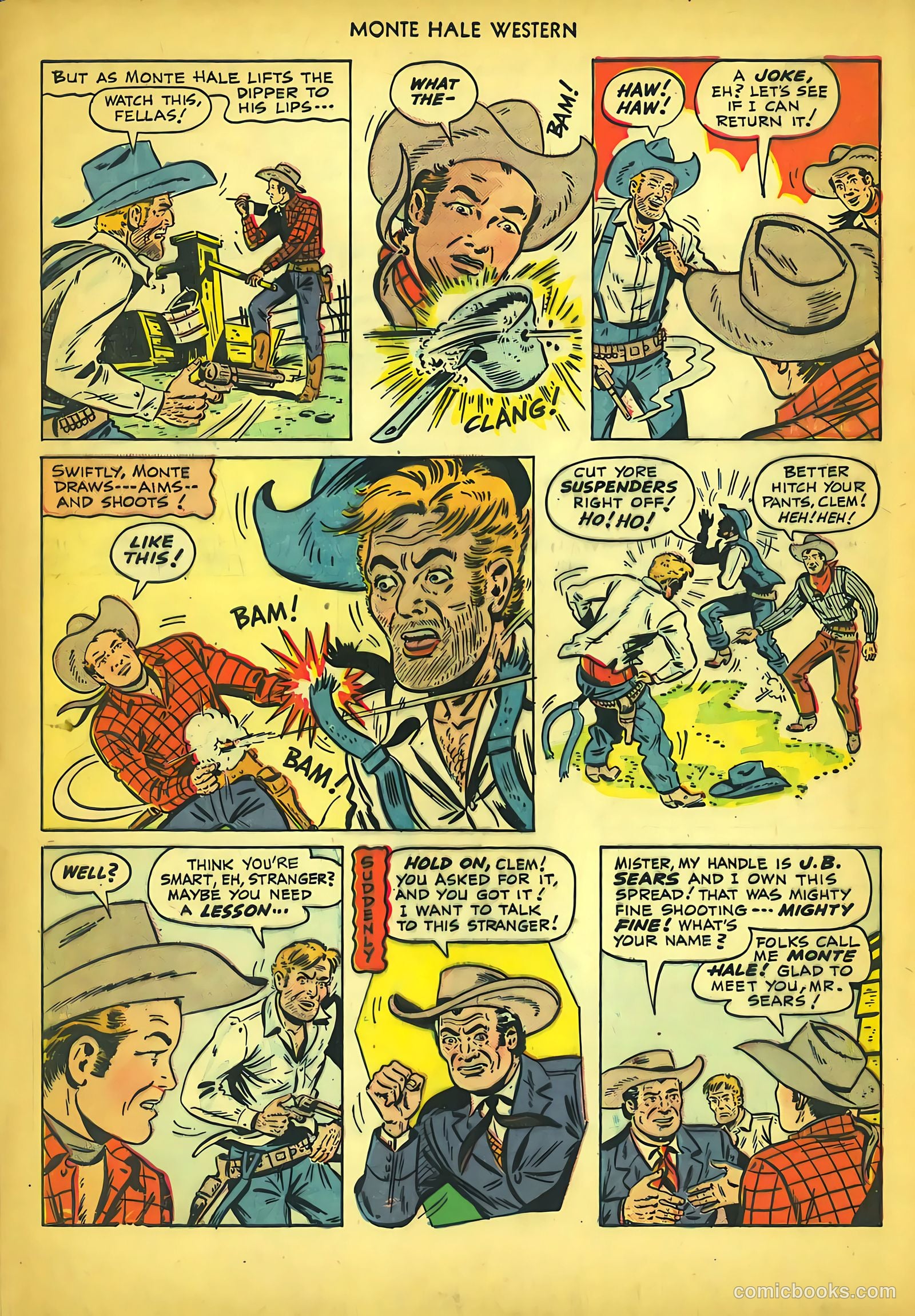 Monte Hale Western #45 — page 5 of 37