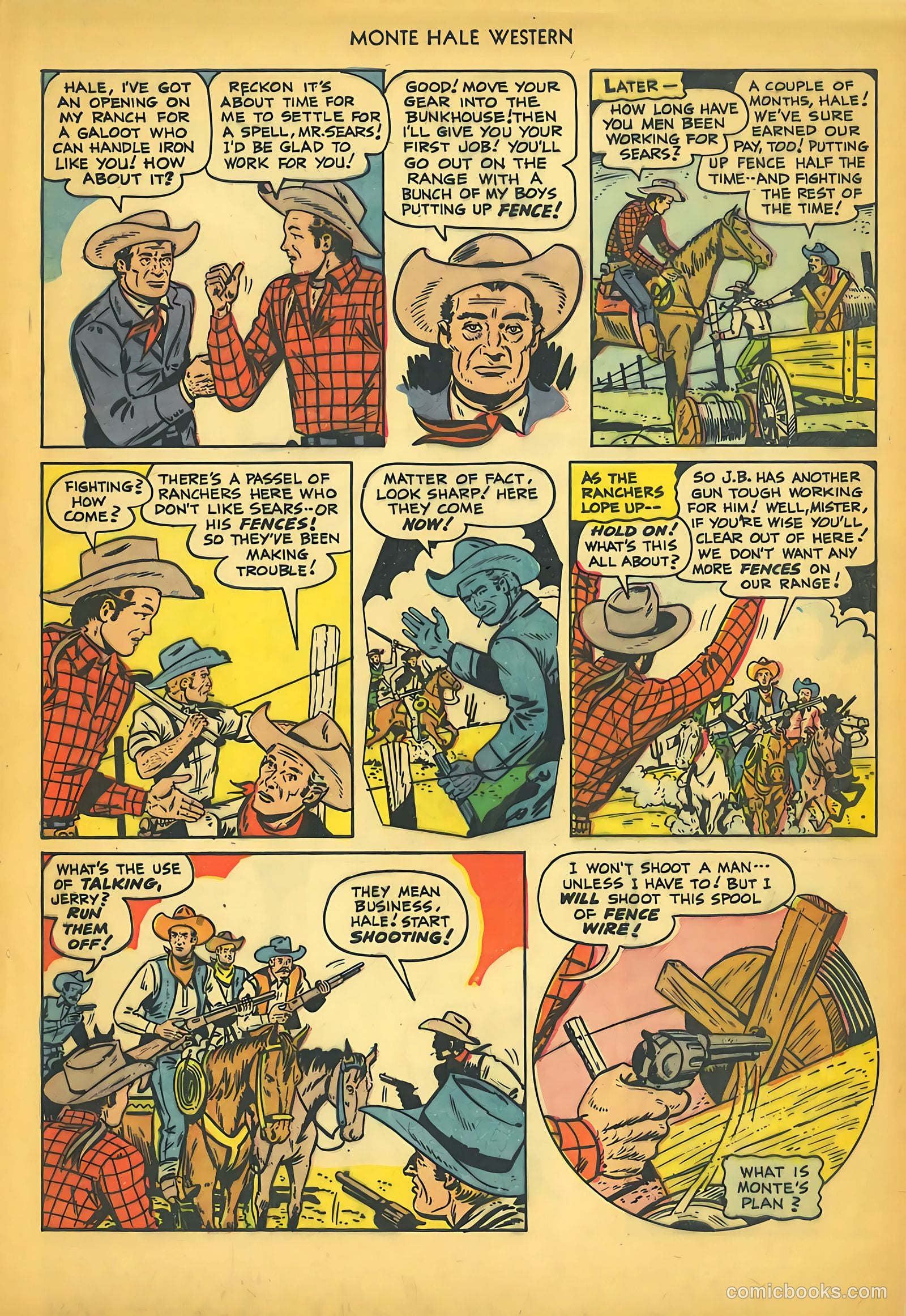 Monte Hale Western #45 — page 6 of 37