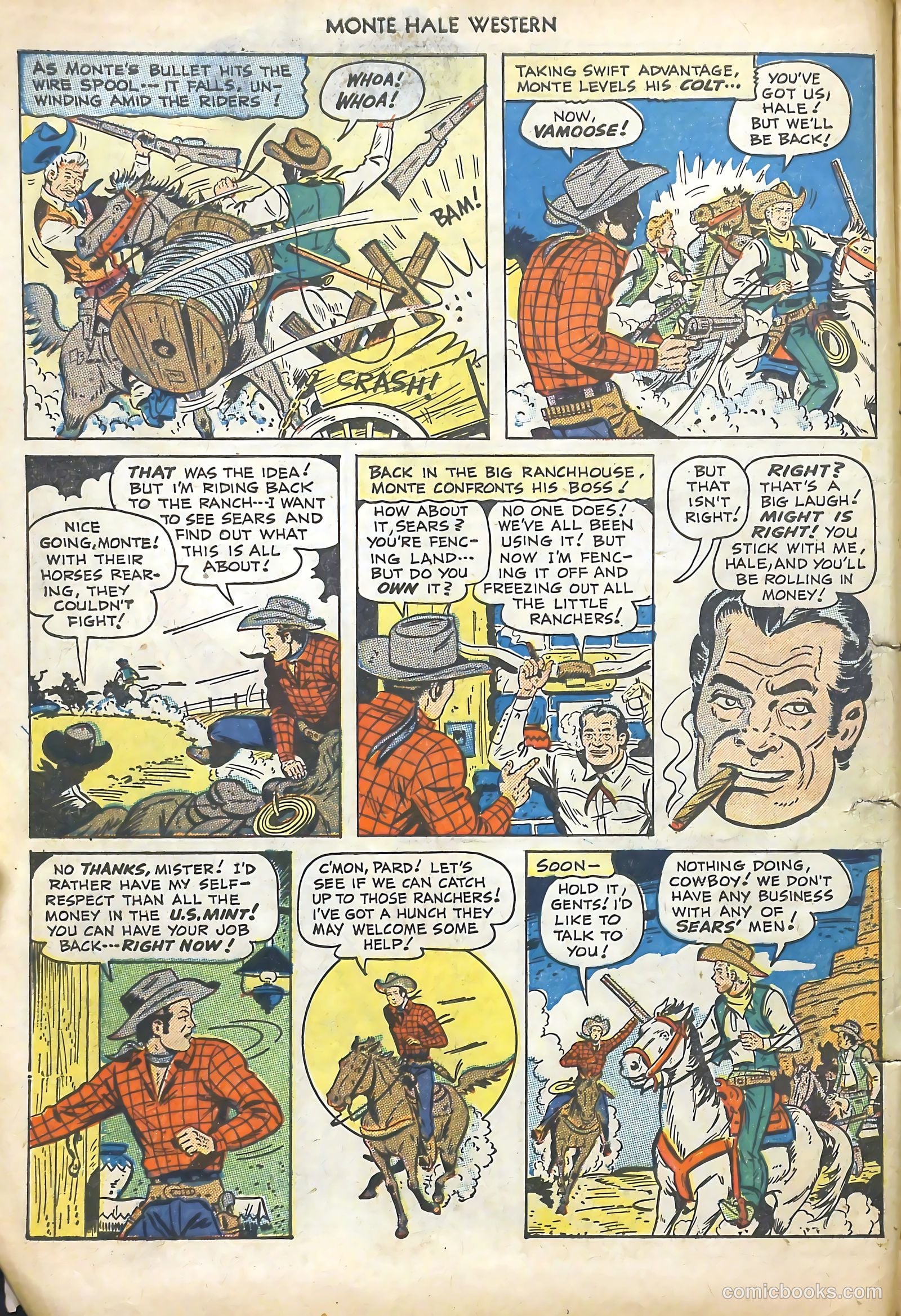 Monte Hale Western #45 — page 7 of 37