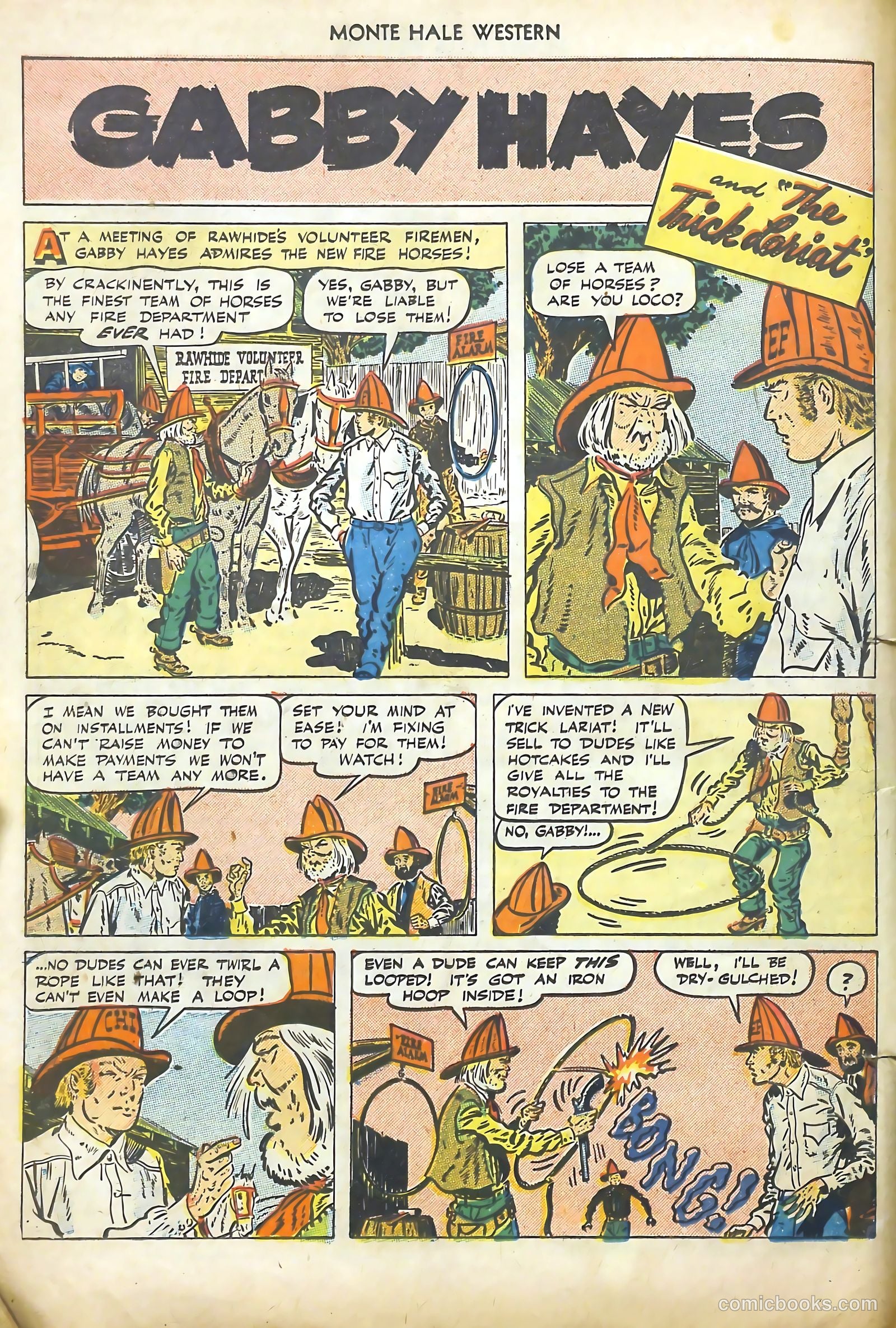 Monte Hale Western #45 — page 15 of 37