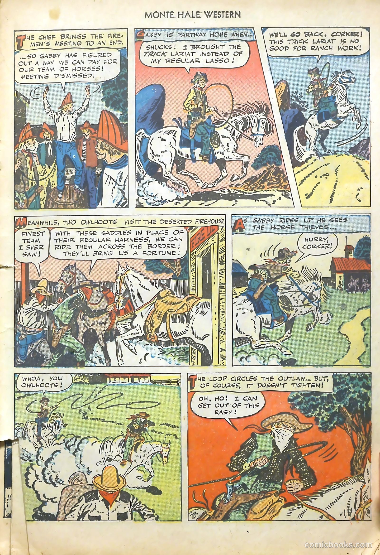 Monte Hale Western #45 — page 16 of 37