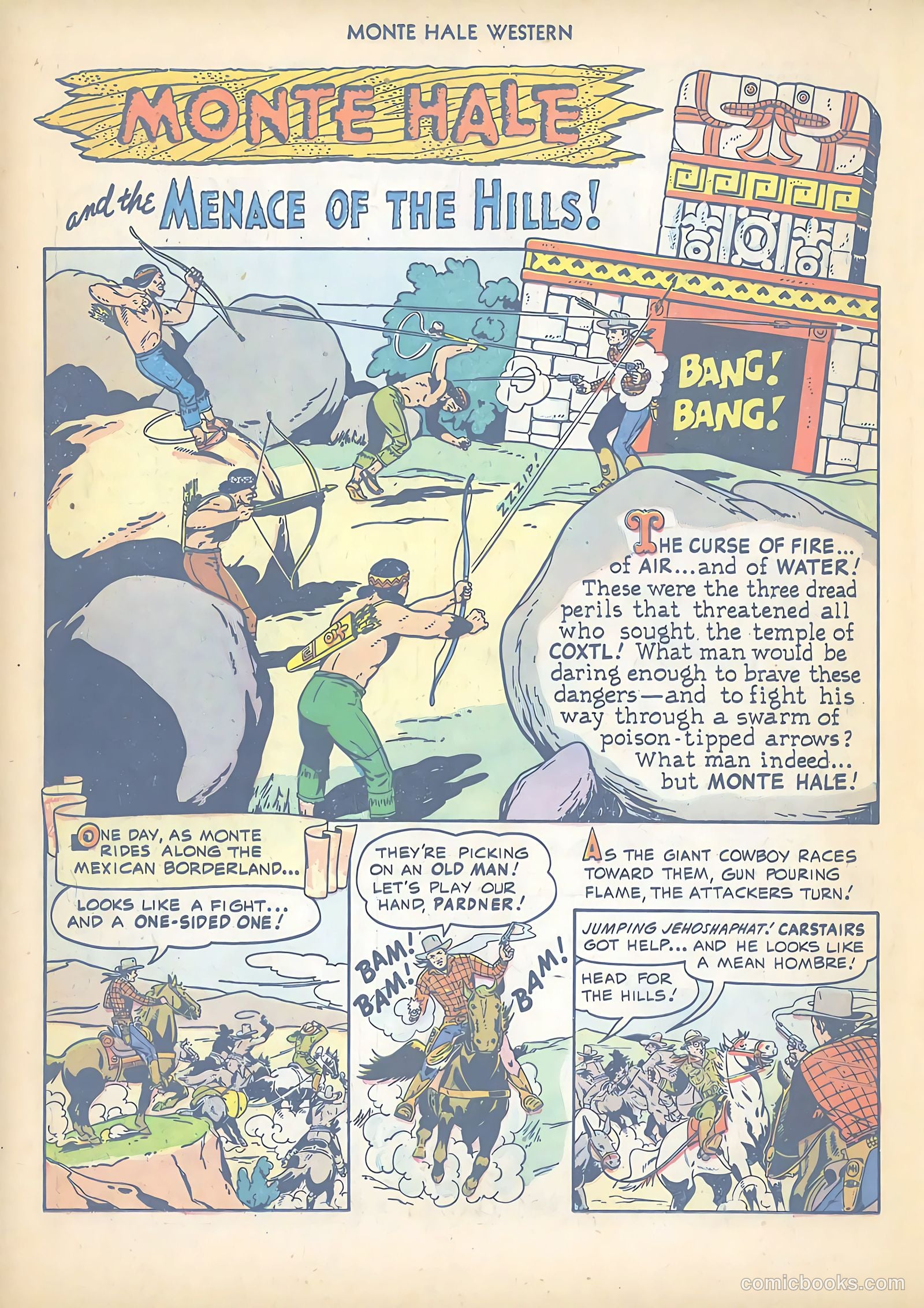 Monte Hale Western #45 — page 19 of 37
