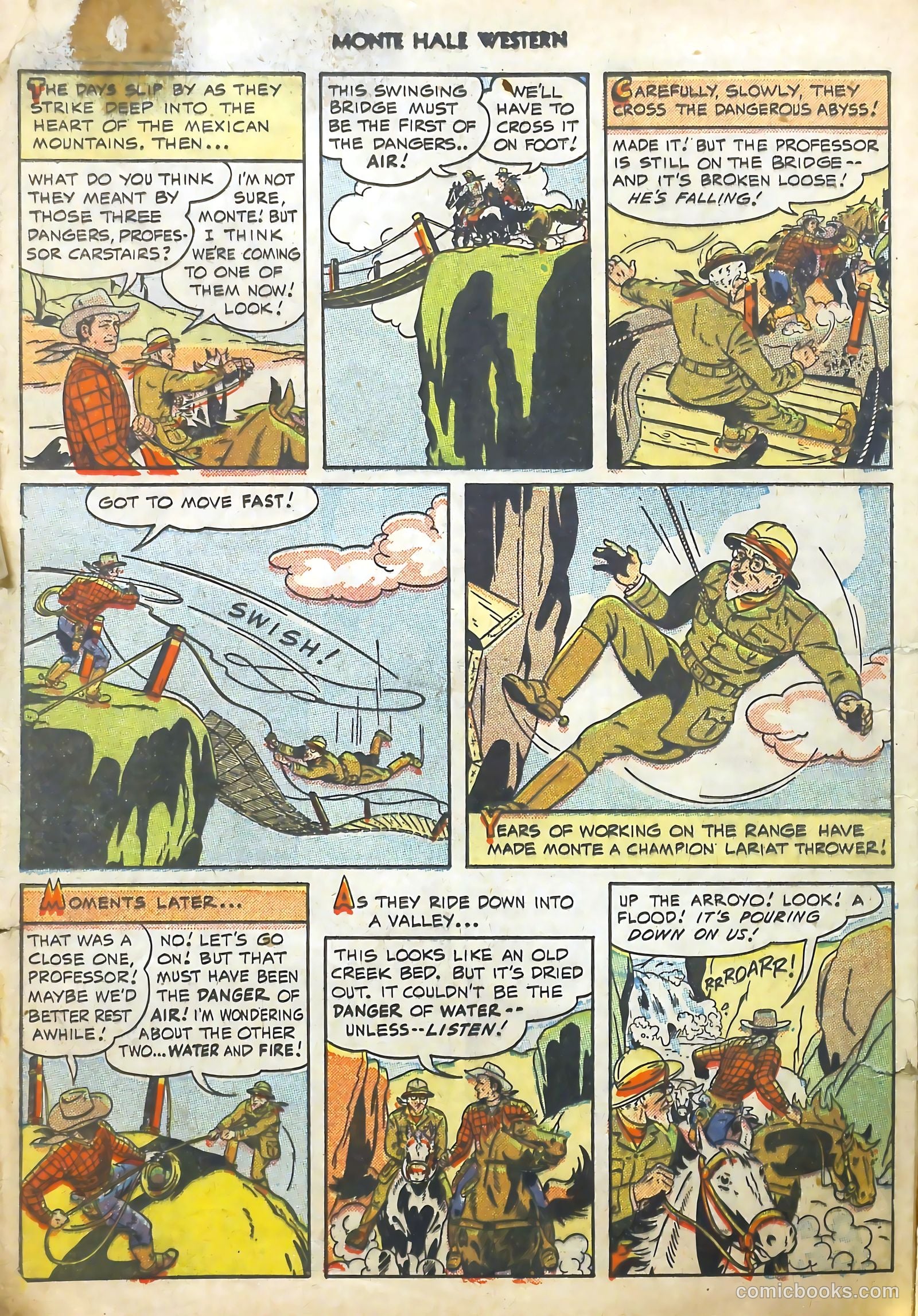 Monte Hale Western #45 — page 21 of 37