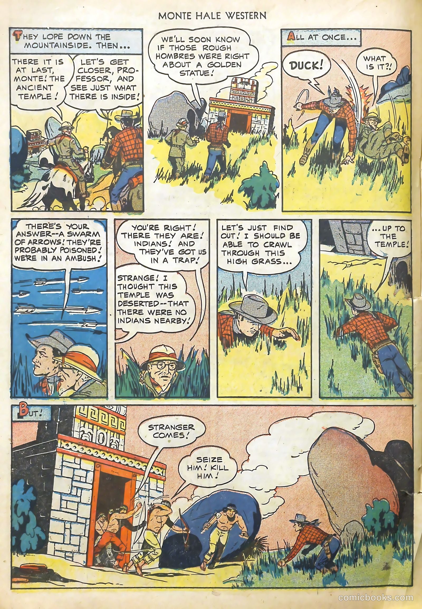 Monte Hale Western #45 — page 23 of 37