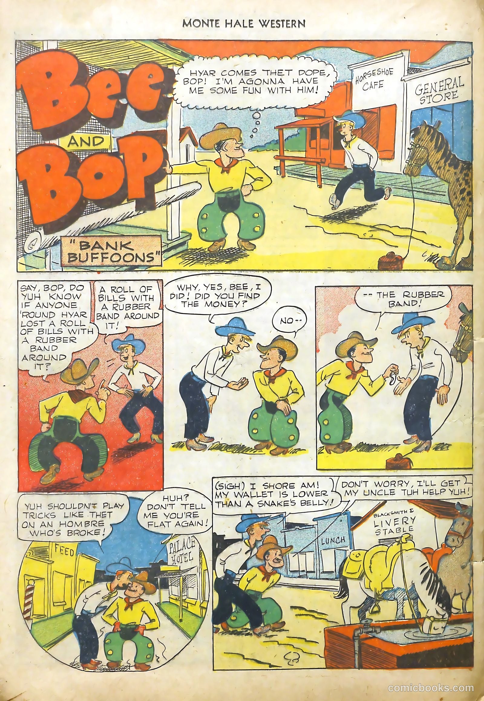 Monte Hale Western #45 — page 25 of 37