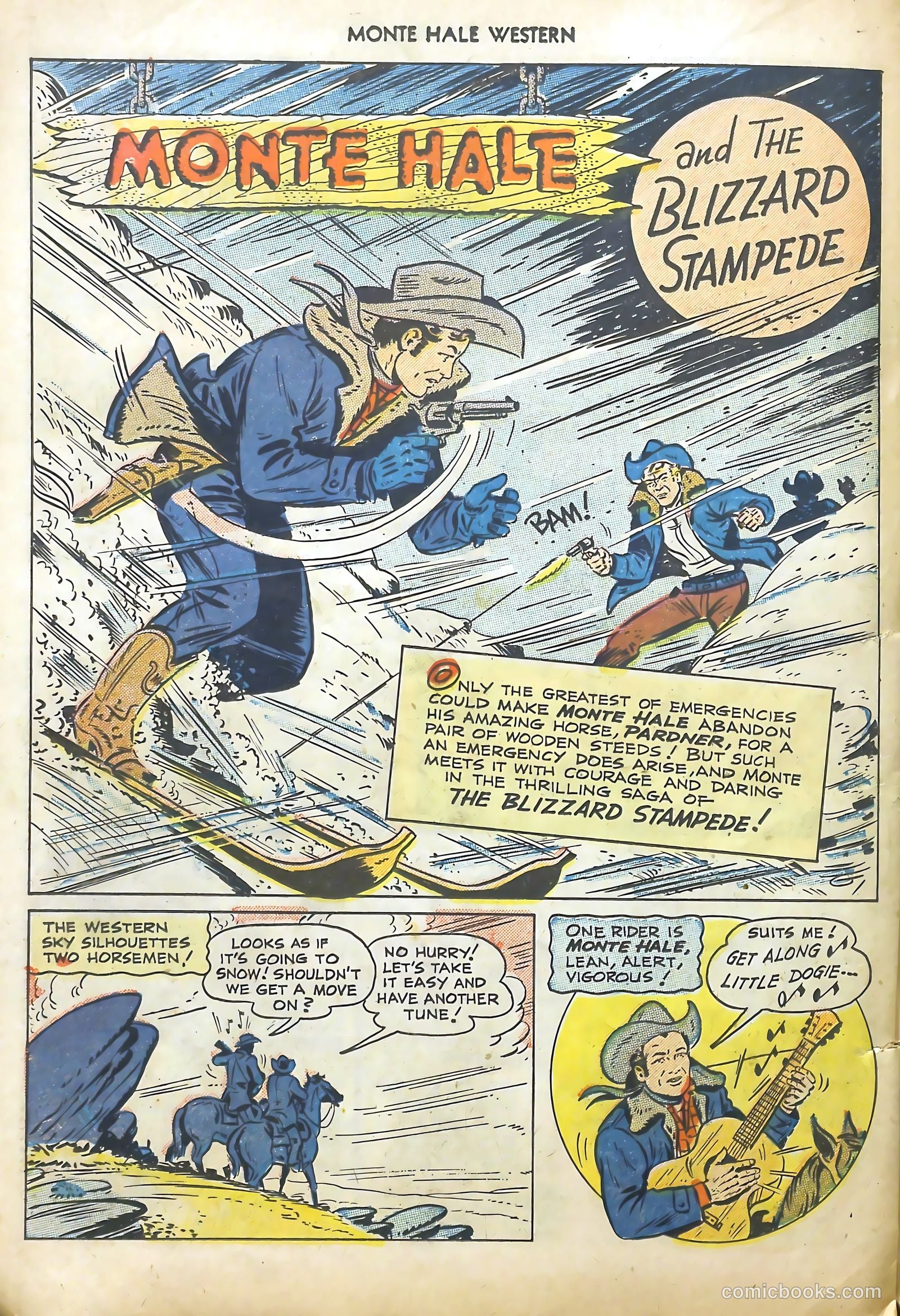 Monte Hale Western #45 — page 27 of 37