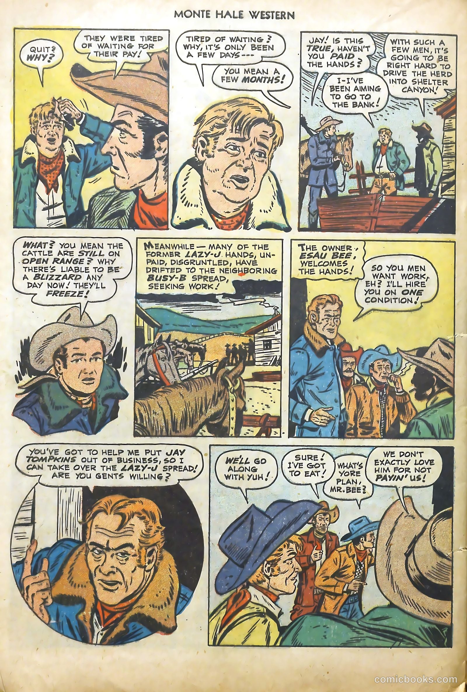 Monte Hale Western #45 — page 29 of 37