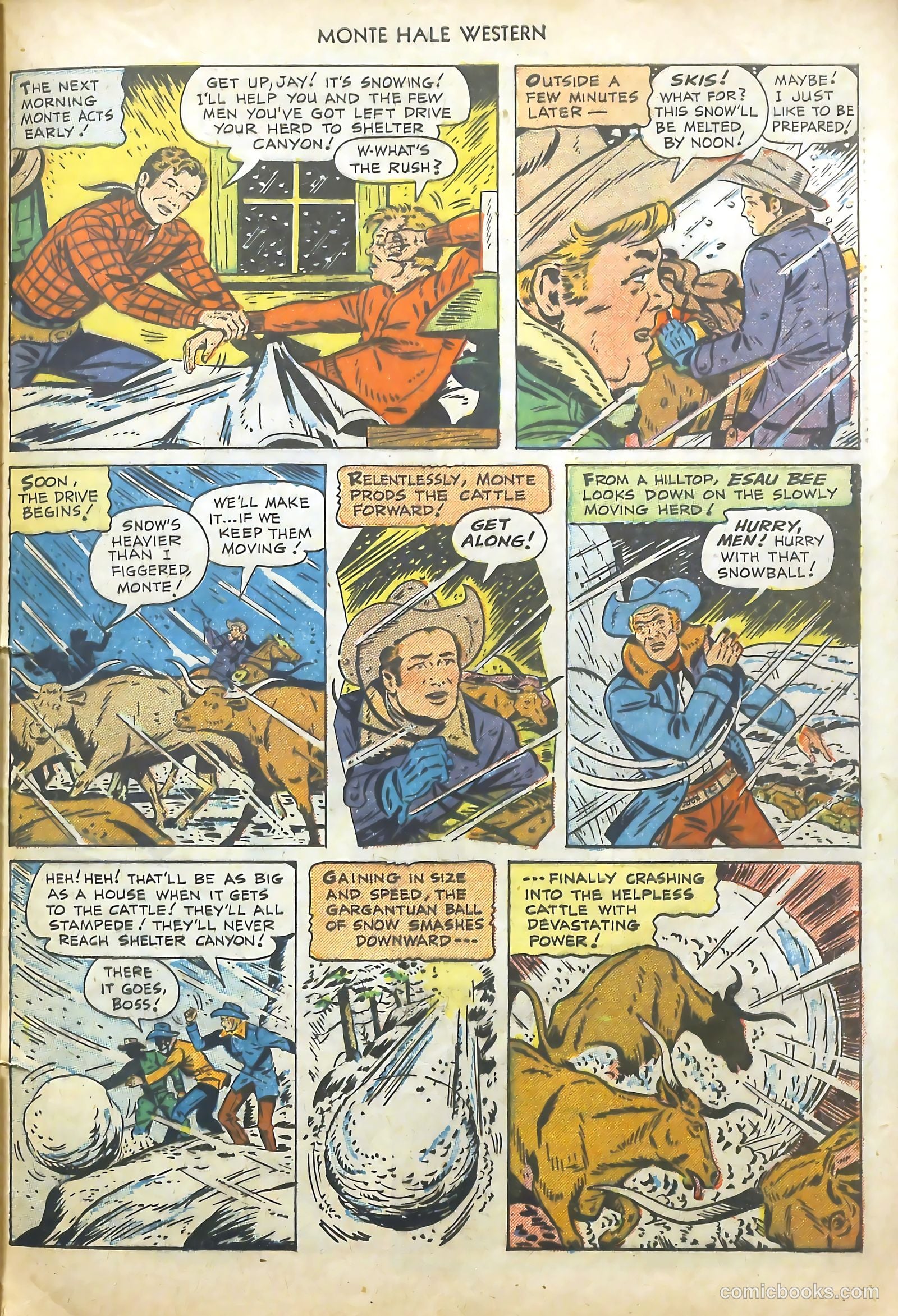 Monte Hale Western #45 — page 30 of 37