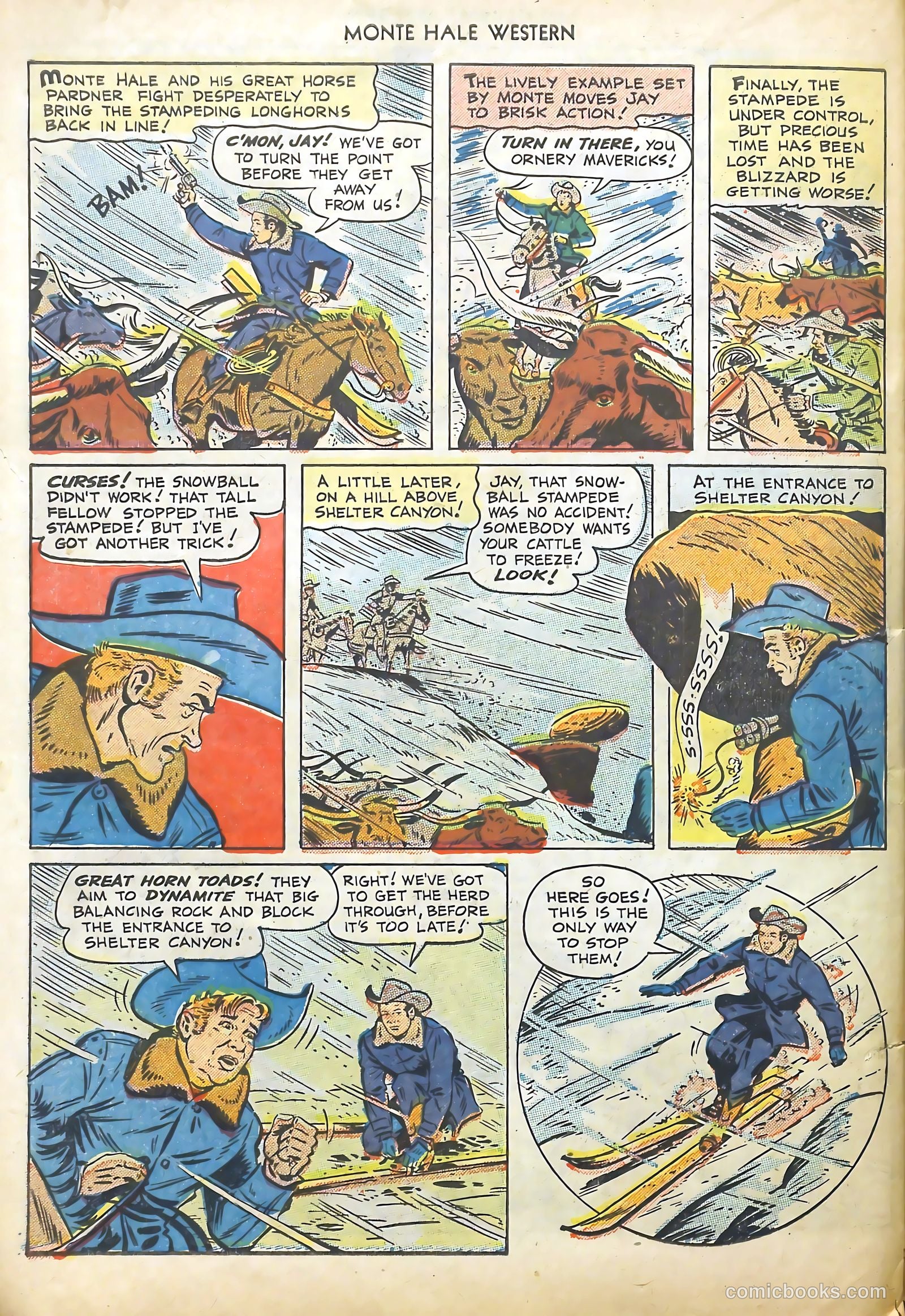 Monte Hale Western #45 — page 31 of 37