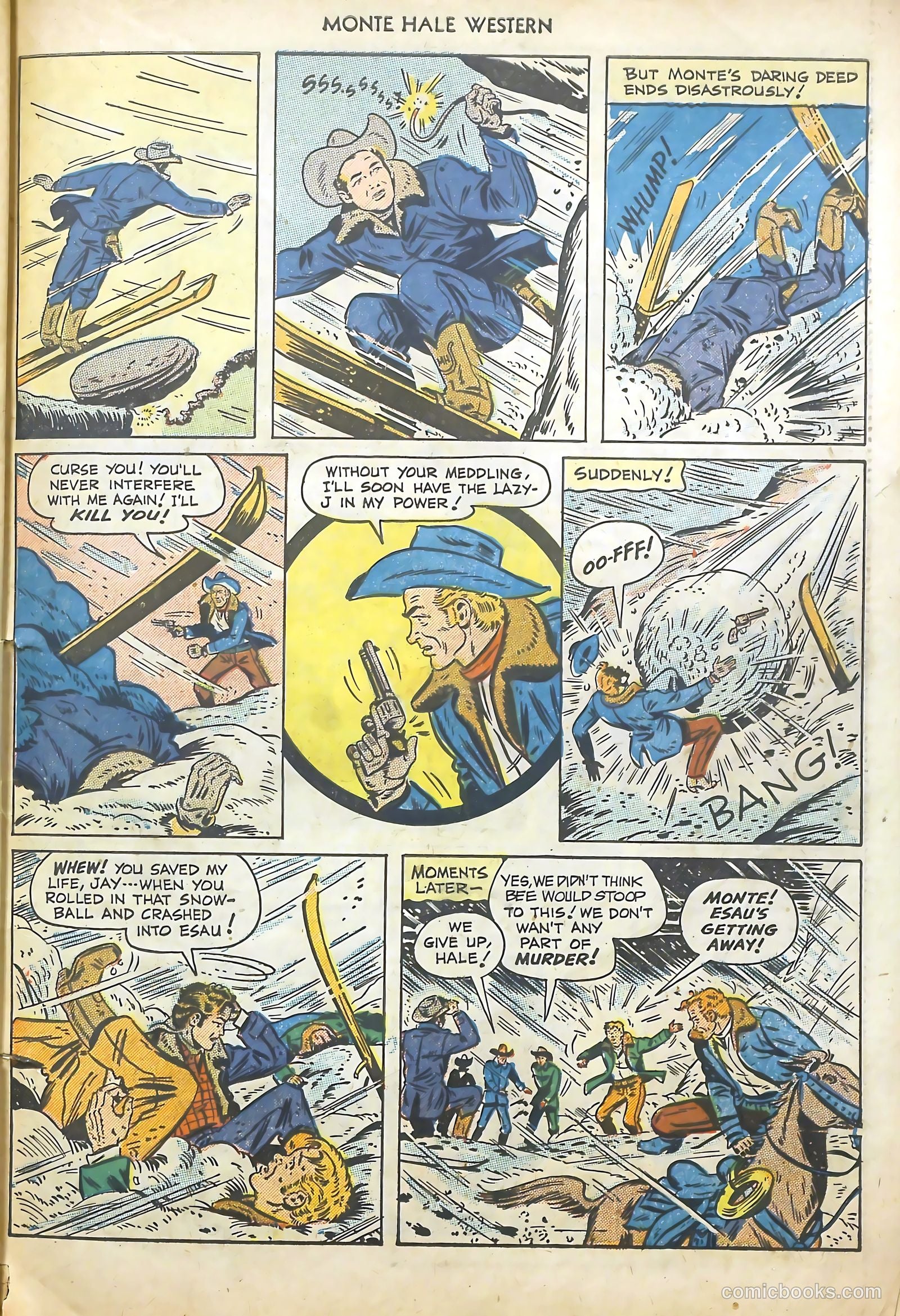 Monte Hale Western #45 — page 32 of 37