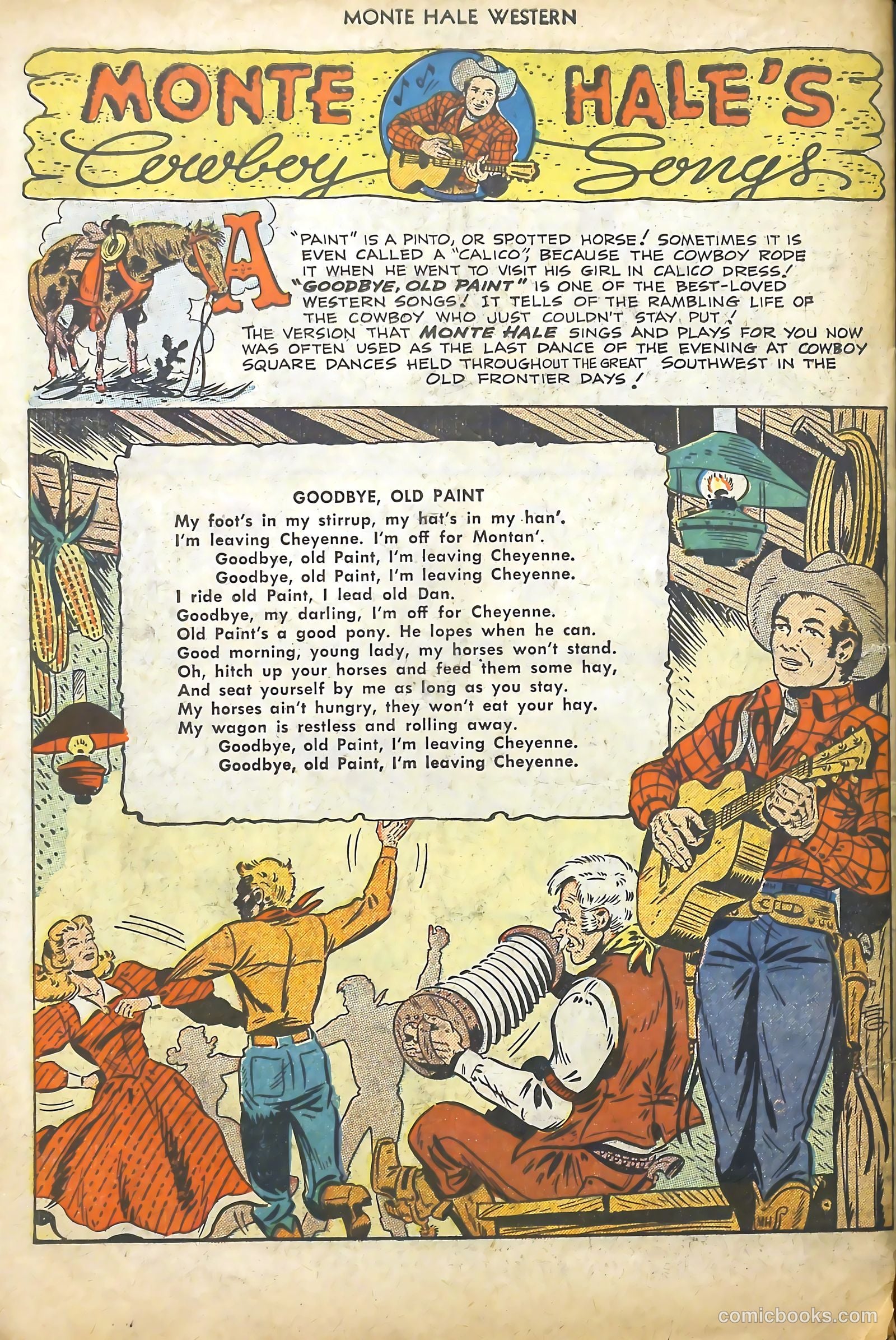 Monte Hale Western #45 — page 35 of 37