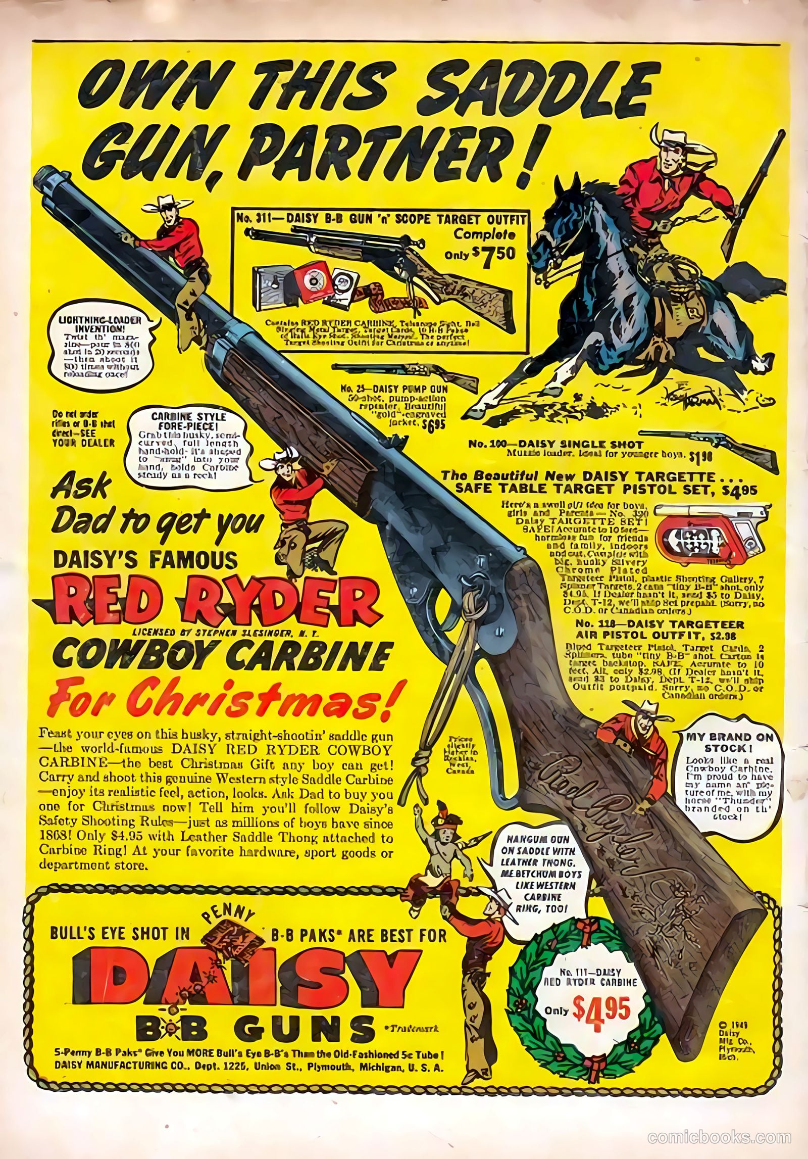 Monte Hale Western #45 — page 37 of 37