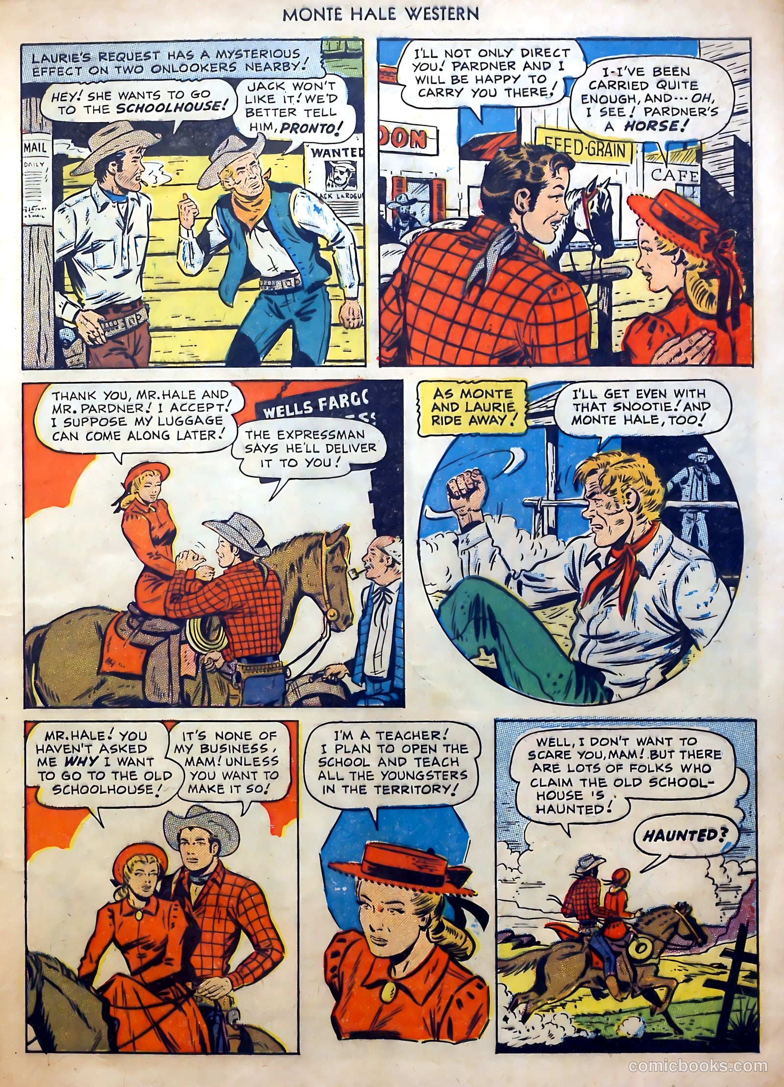 Monte Hale Western #46 — page 5 of 52