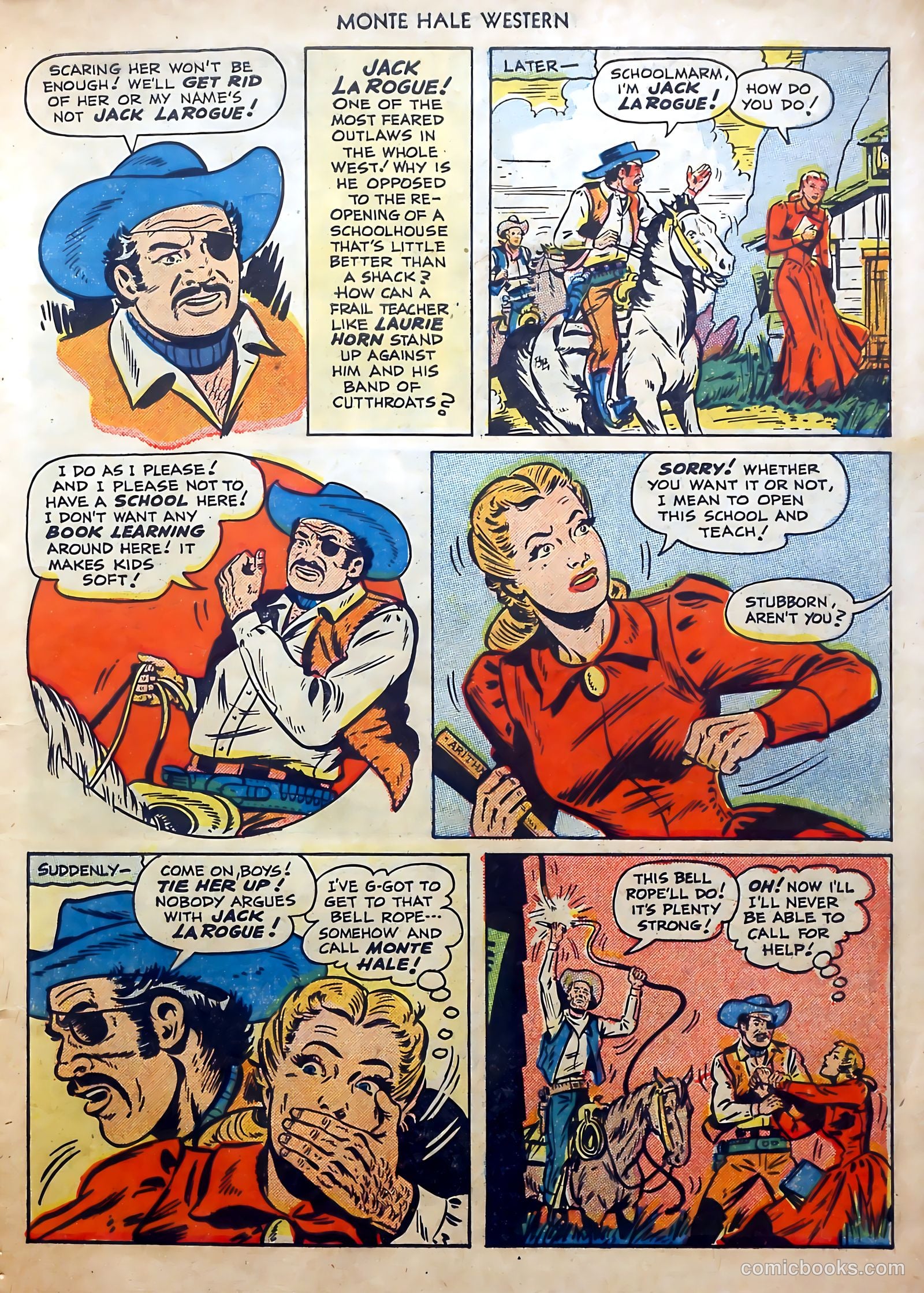 Monte Hale Western #46 — page 7 of 52