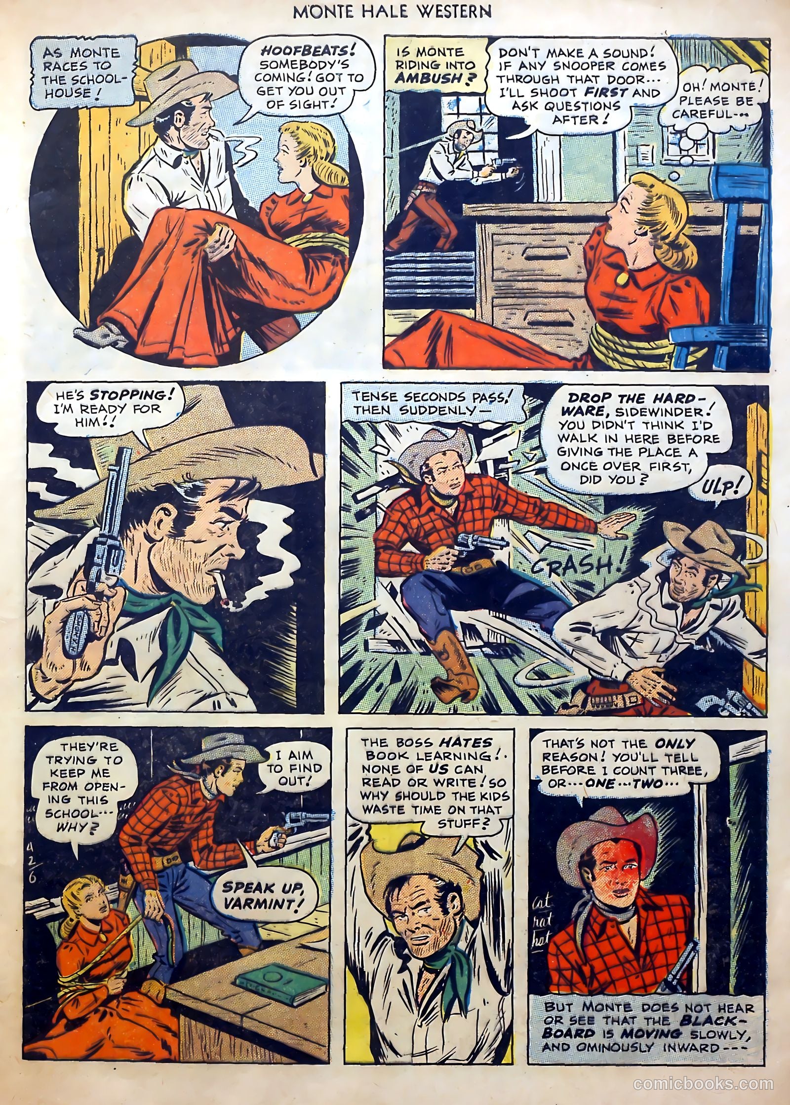 Monte Hale Western #46 — page 9 of 52