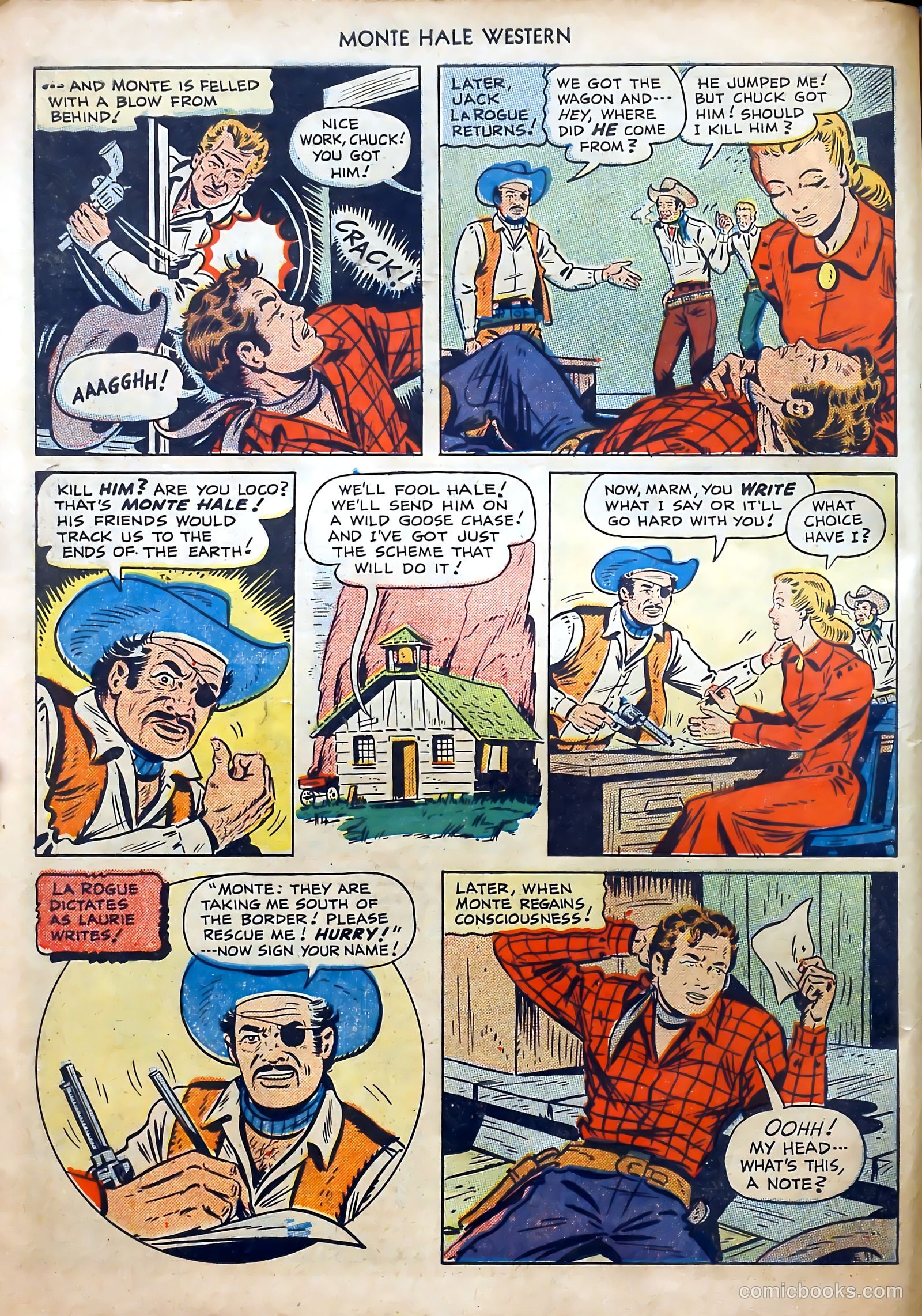 Monte Hale Western #46 — page 10 of 52
