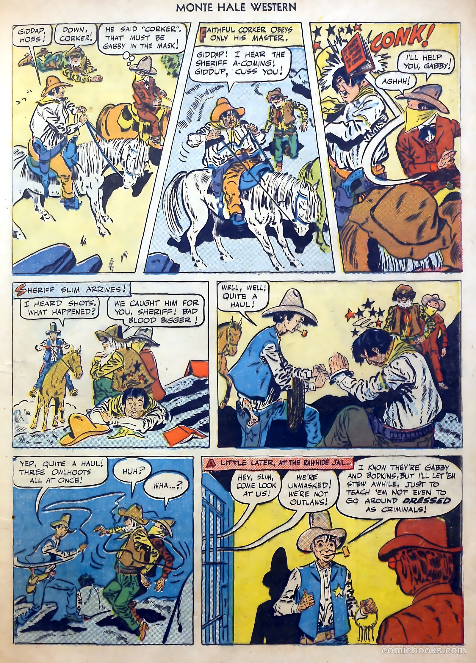 Monte Hale Western #46 — page 17 of 52