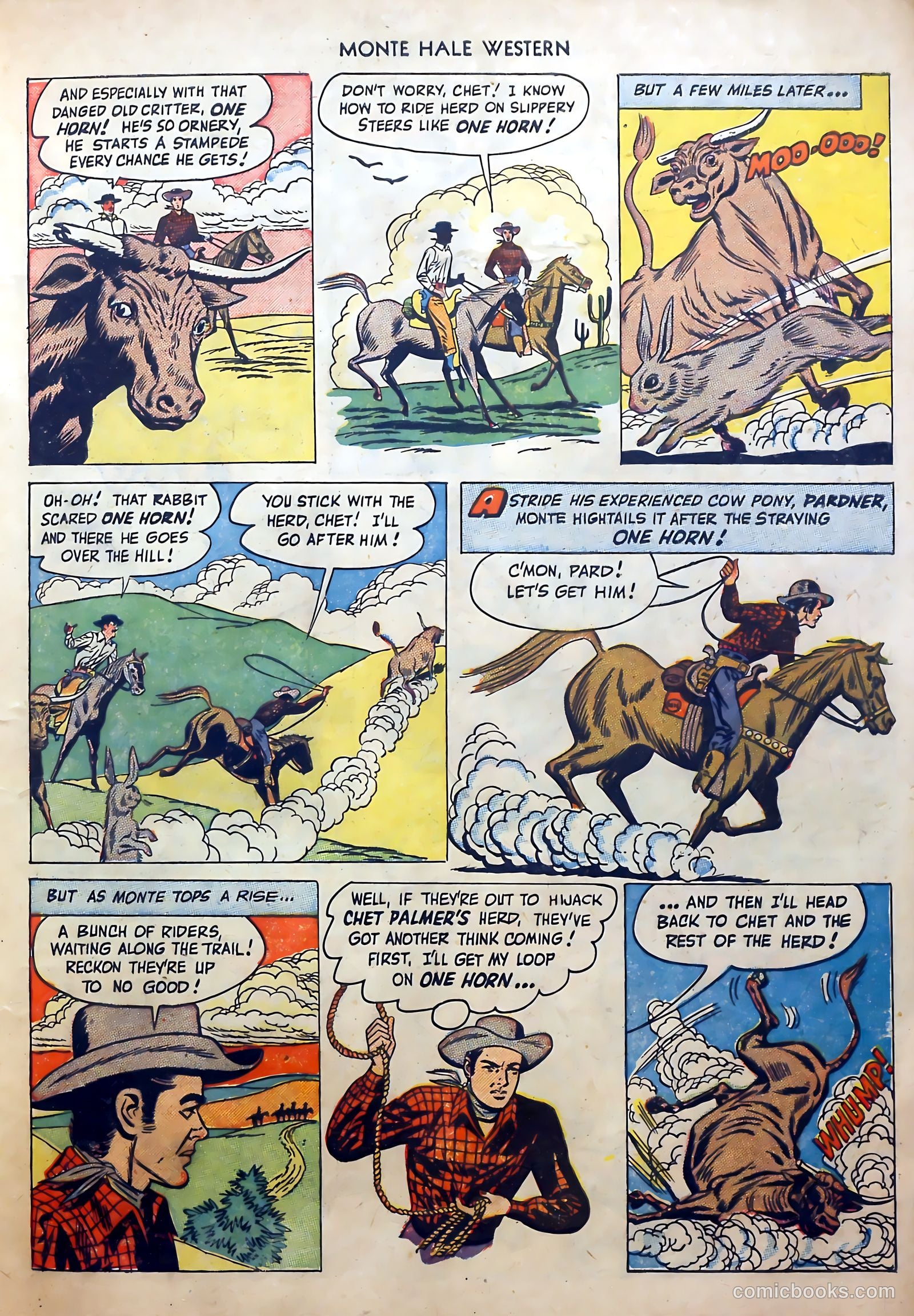 Monte Hale Western #46 — page 19 of 52