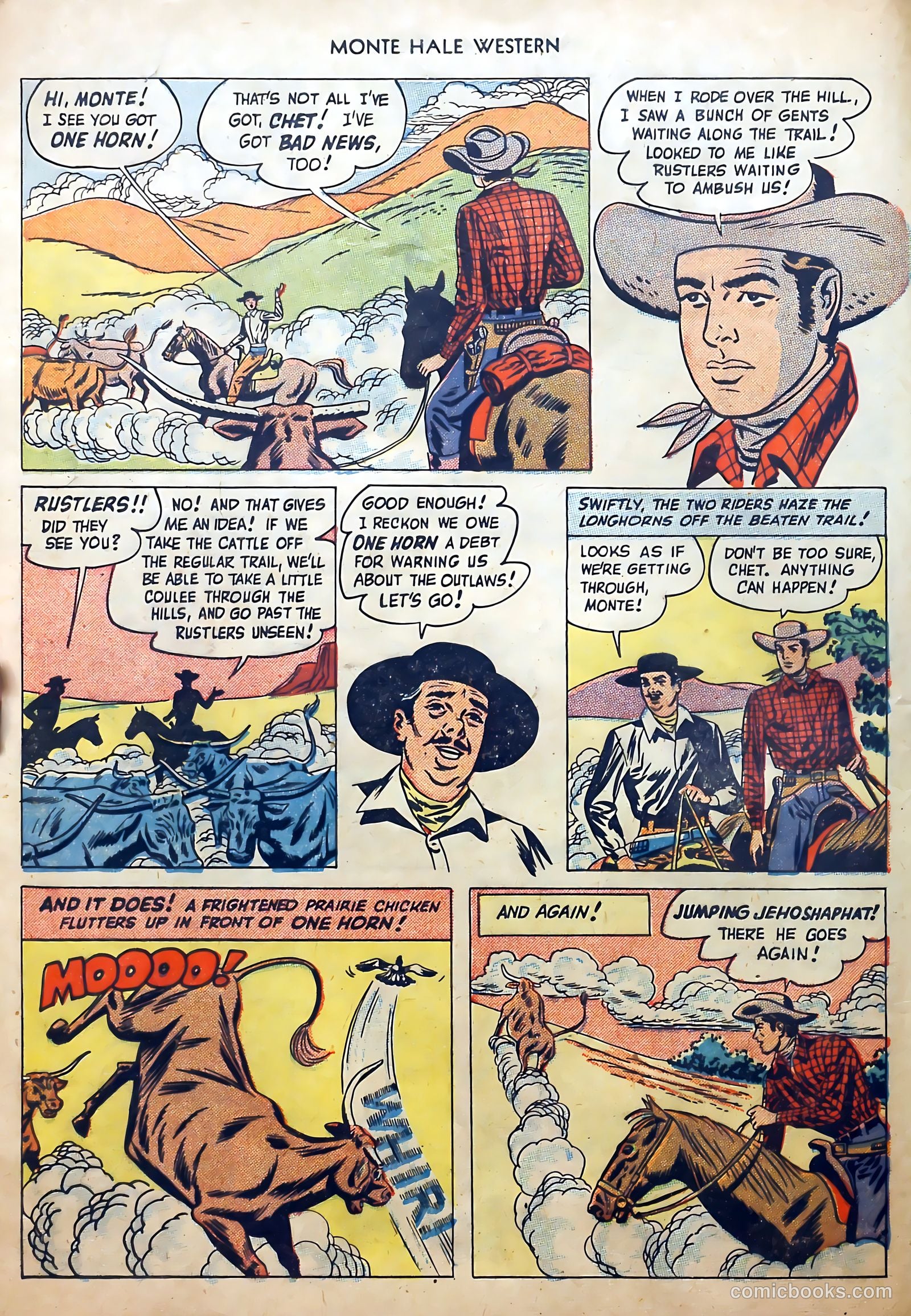 Monte Hale Western #46 — page 20 of 52