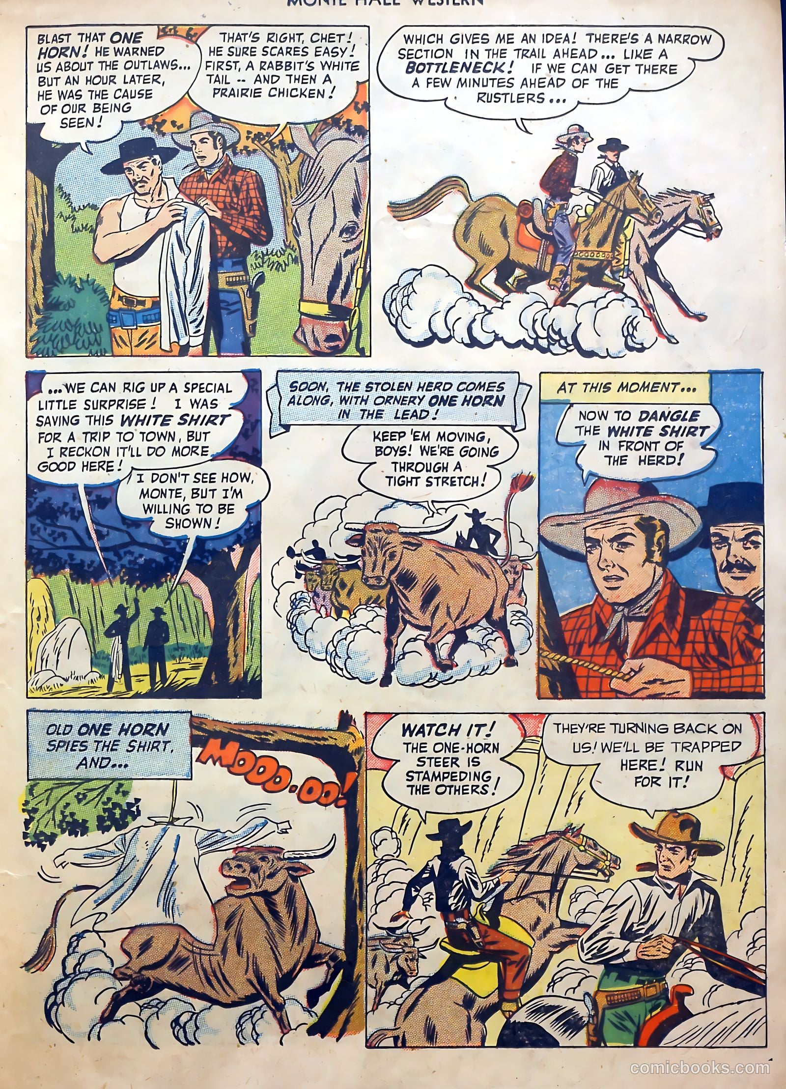 Monte Hale Western #46 — page 23 of 52