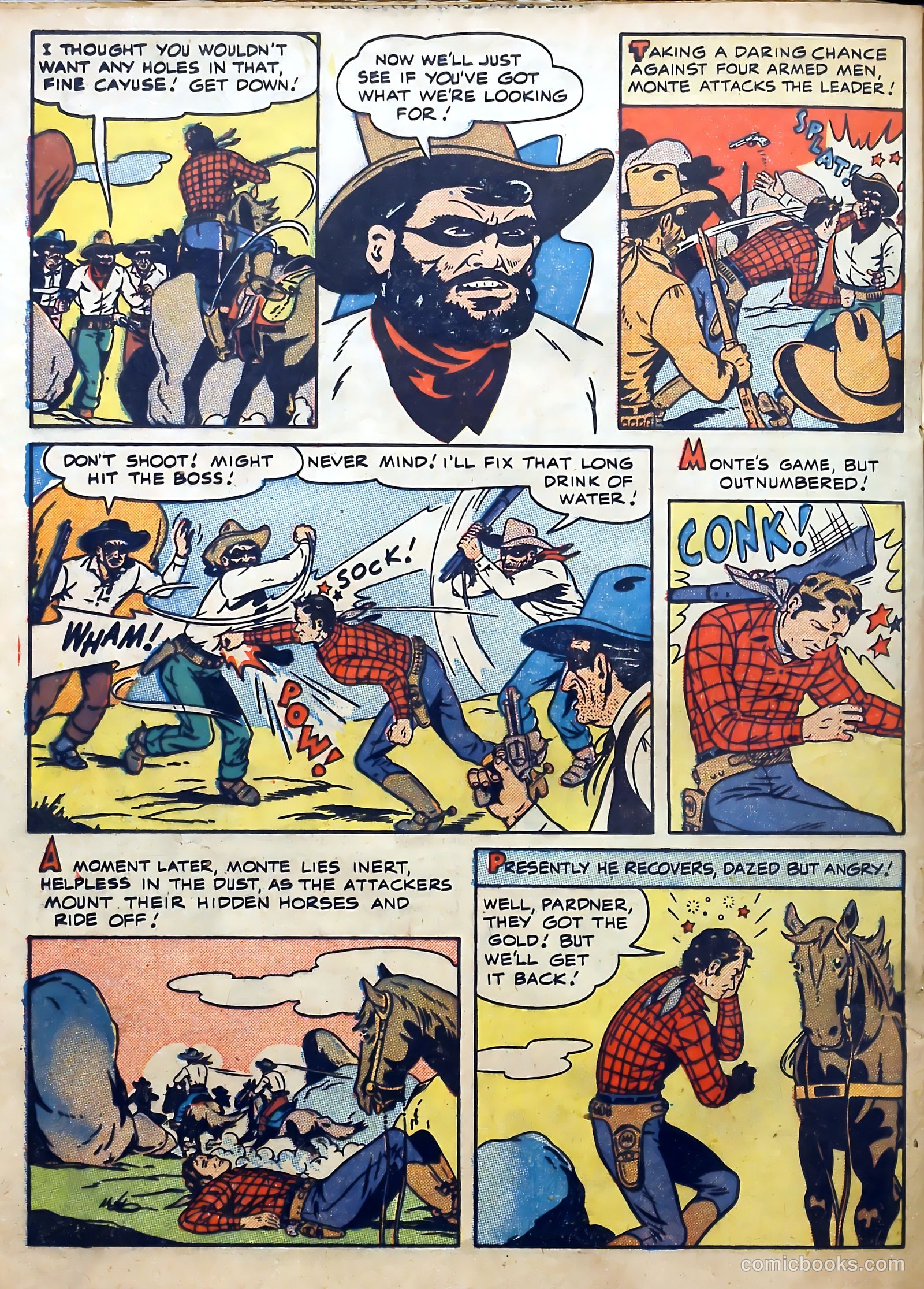 Monte Hale Western #46 — page 28 of 52