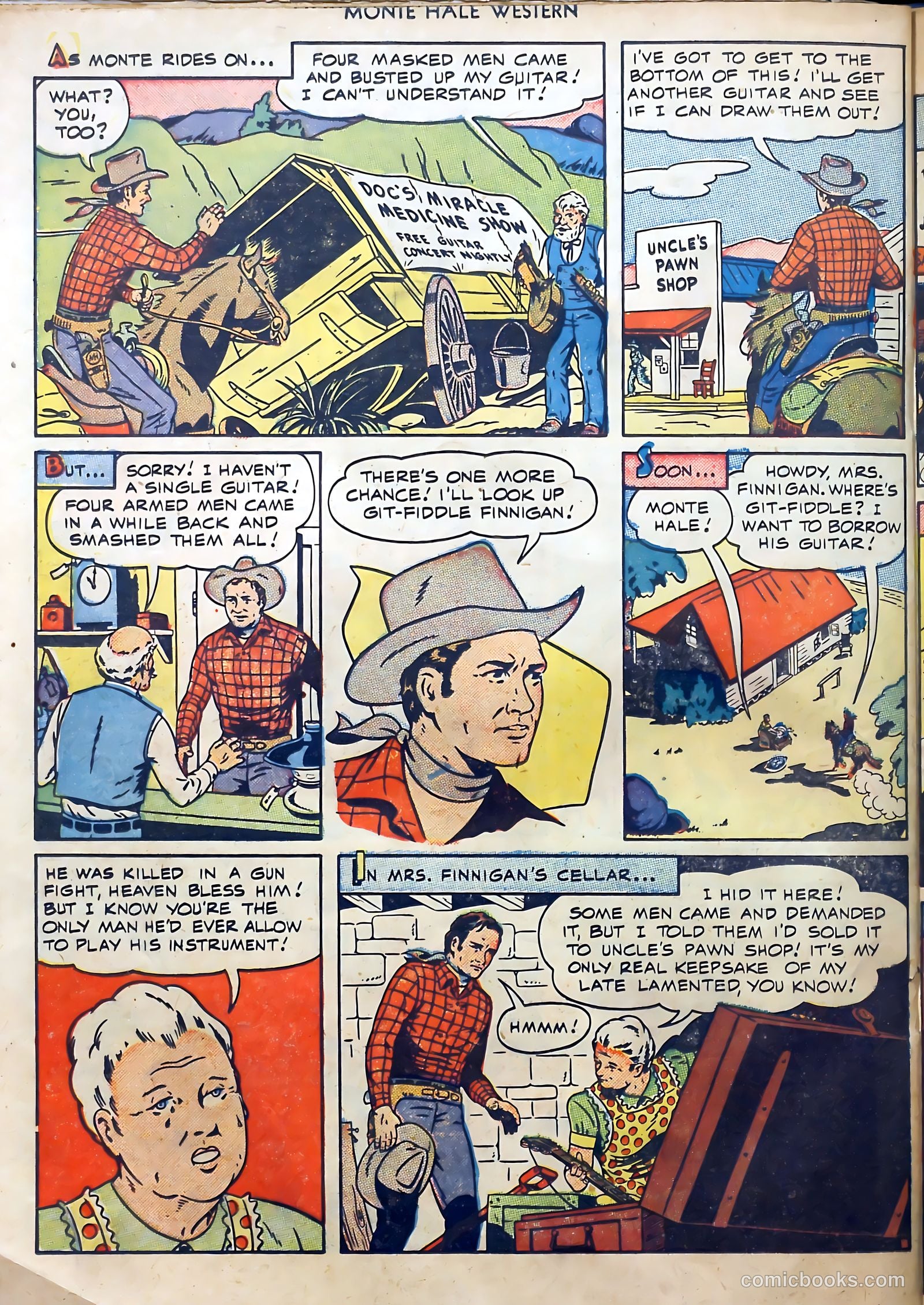Monte Hale Western #46 — page 30 of 52