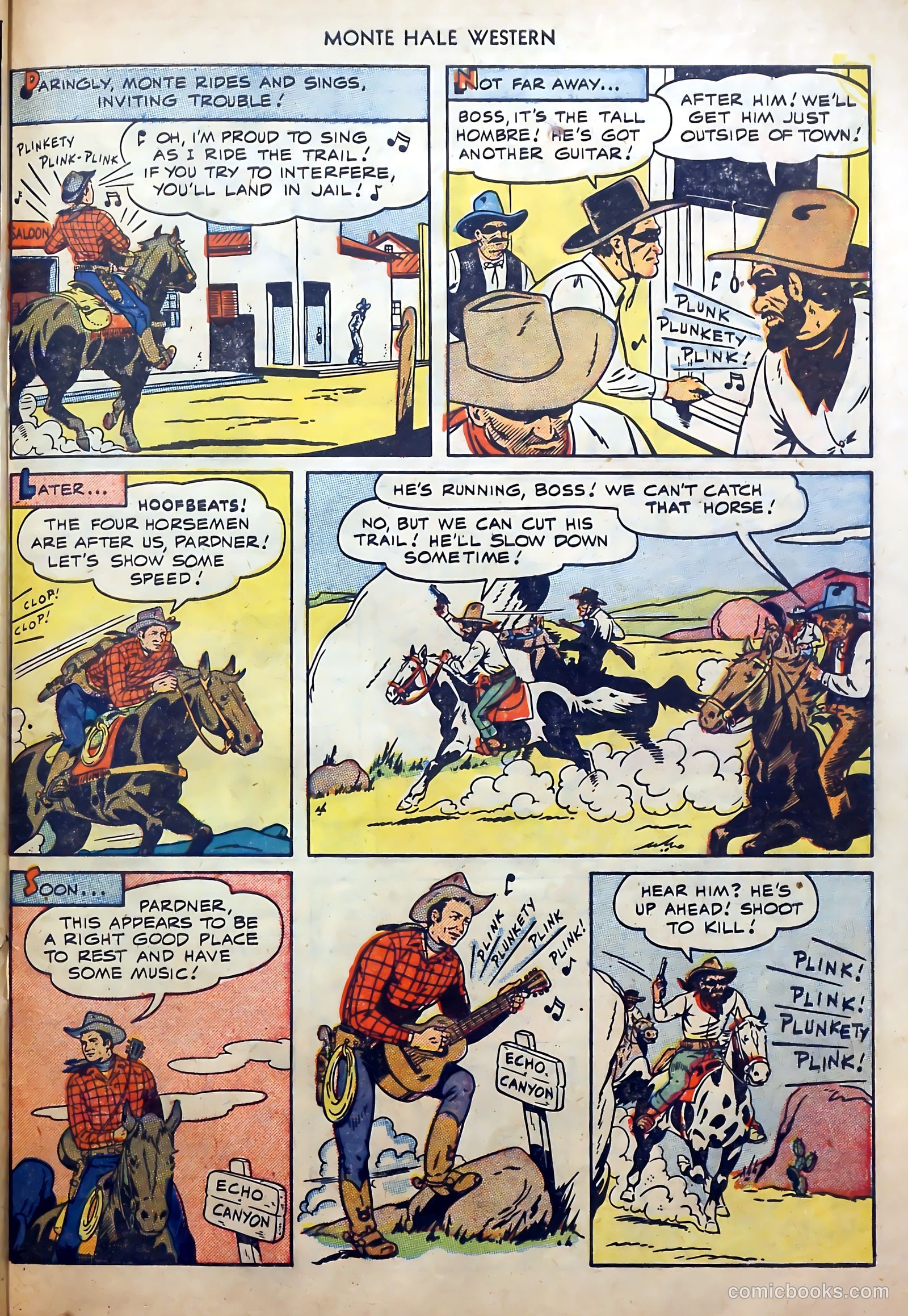 Monte Hale Western #46 — page 31 of 52