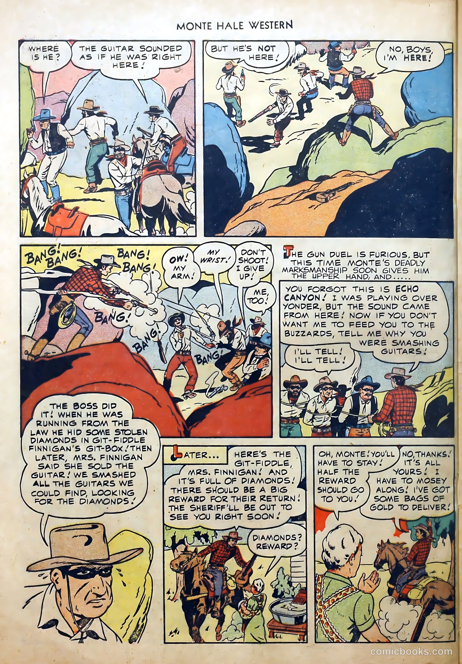 Monte Hale Western #46 — page 32 of 52