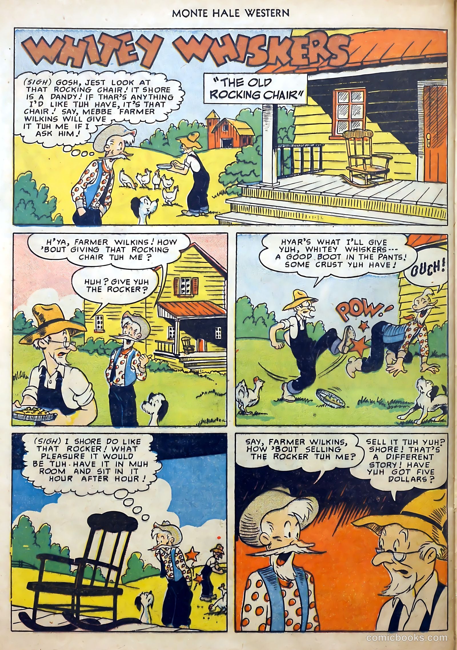 Monte Hale Western #46 — page 36 of 52