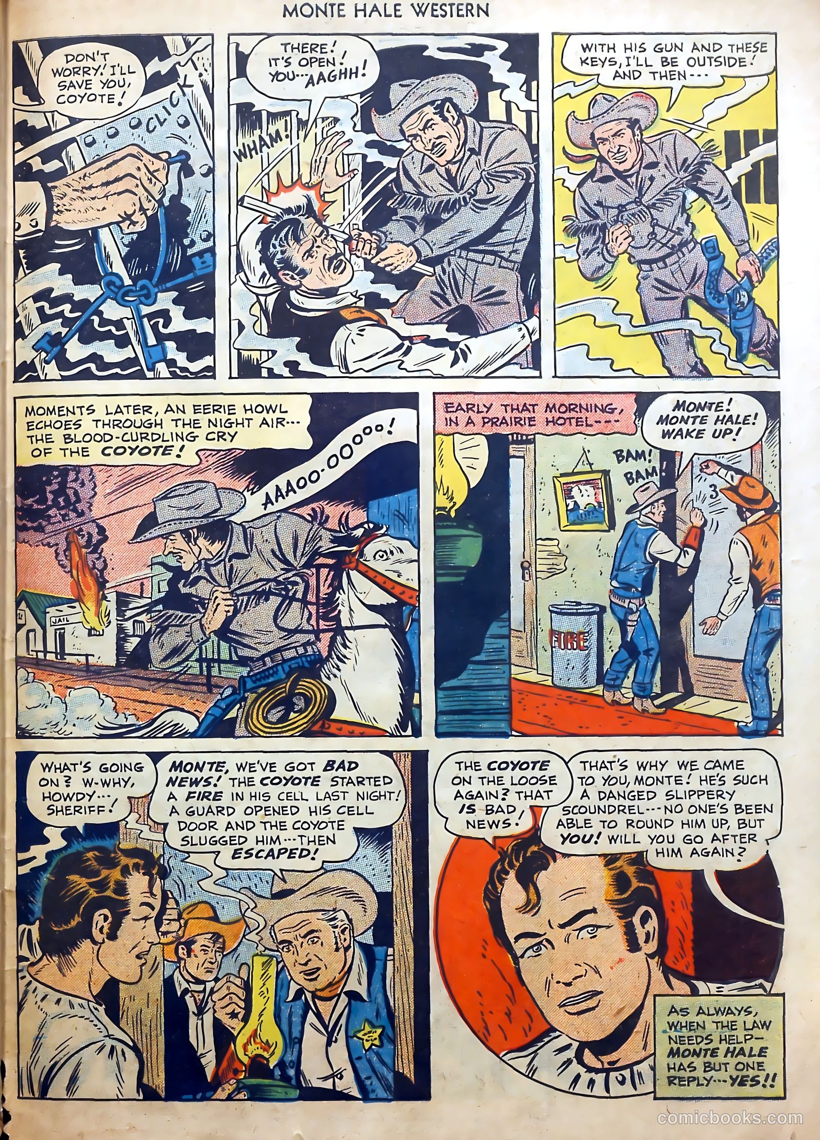 Monte Hale Western #46 — page 43 of 52