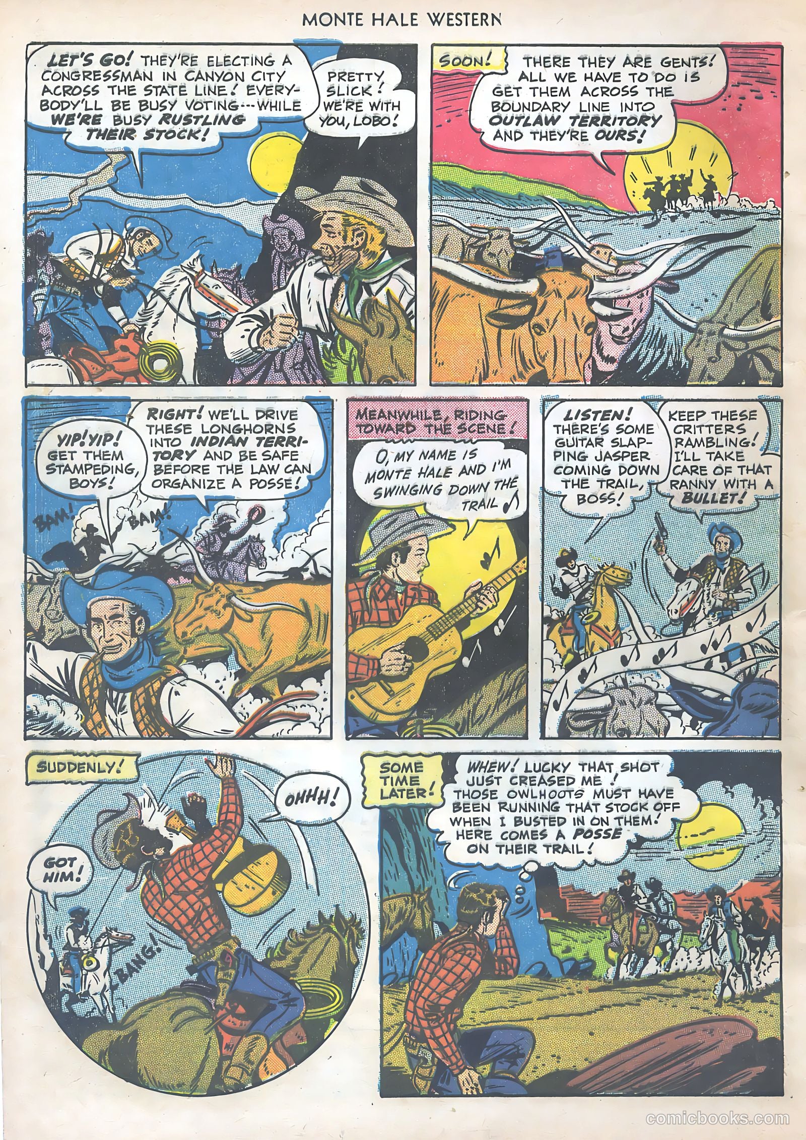 Monte Hale Western #47 — page 4 of 52
