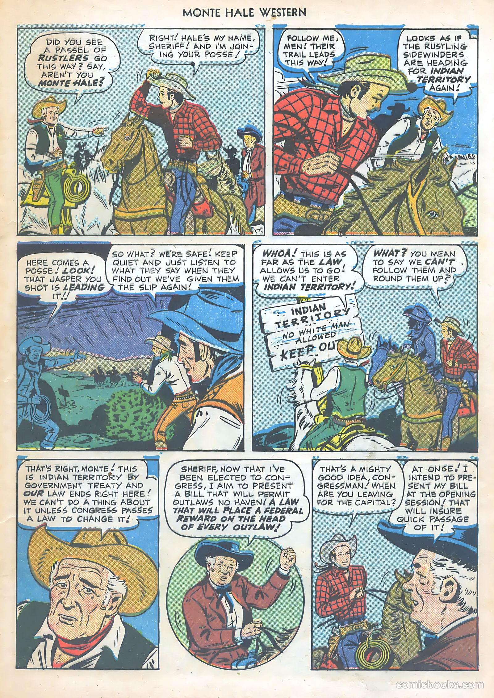 Monte Hale Western #47 — page 5 of 52