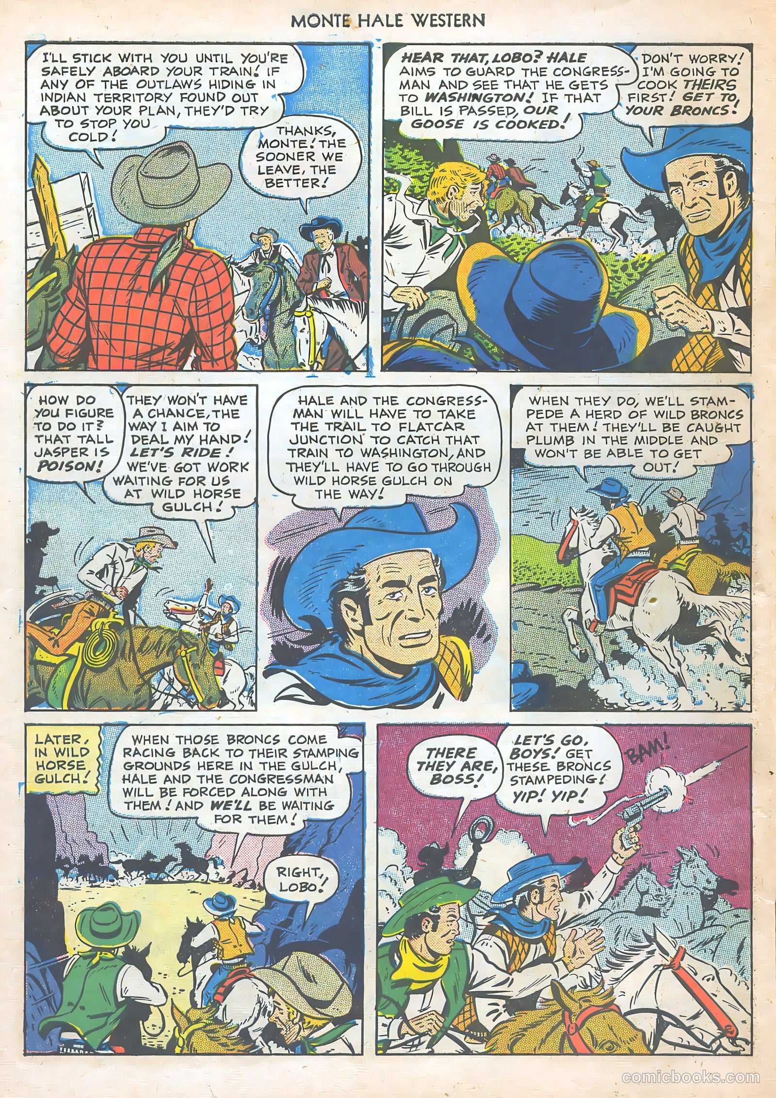 Monte Hale Western #47 — page 6 of 52