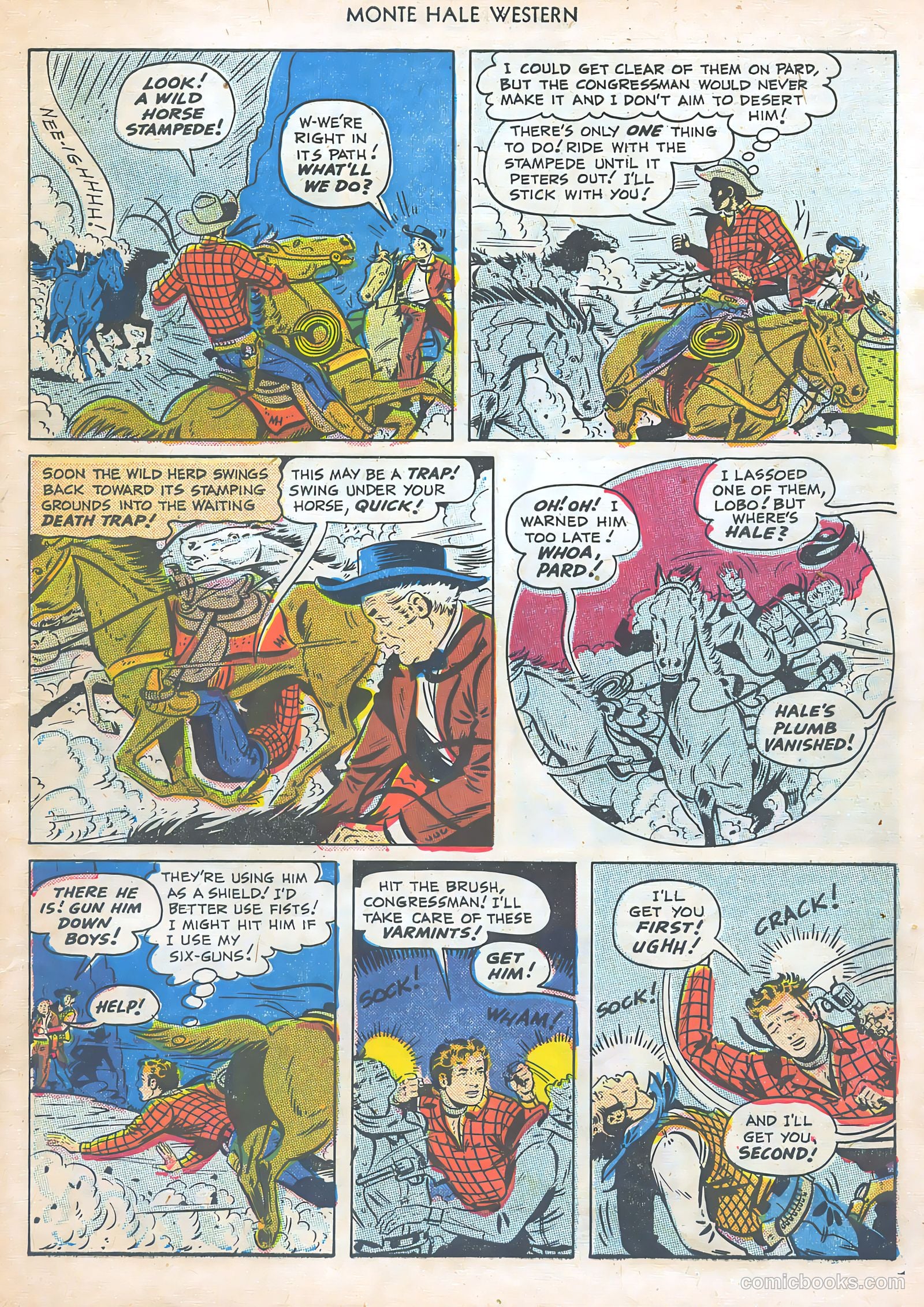 Monte Hale Western #47 — page 7 of 52