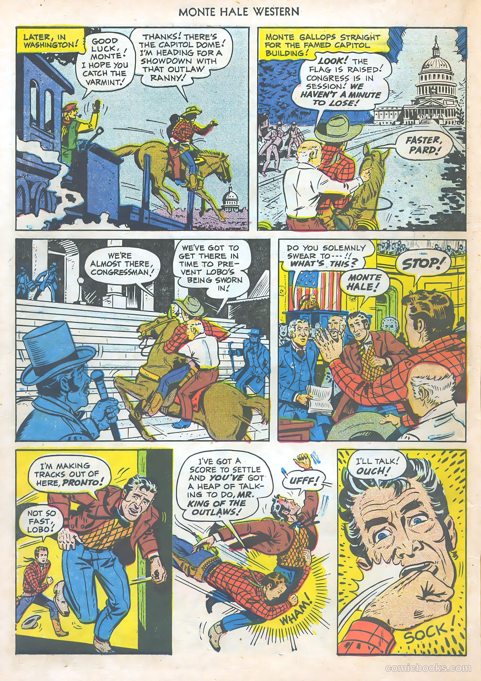 Monte Hale Western #47 — page 10 of 52