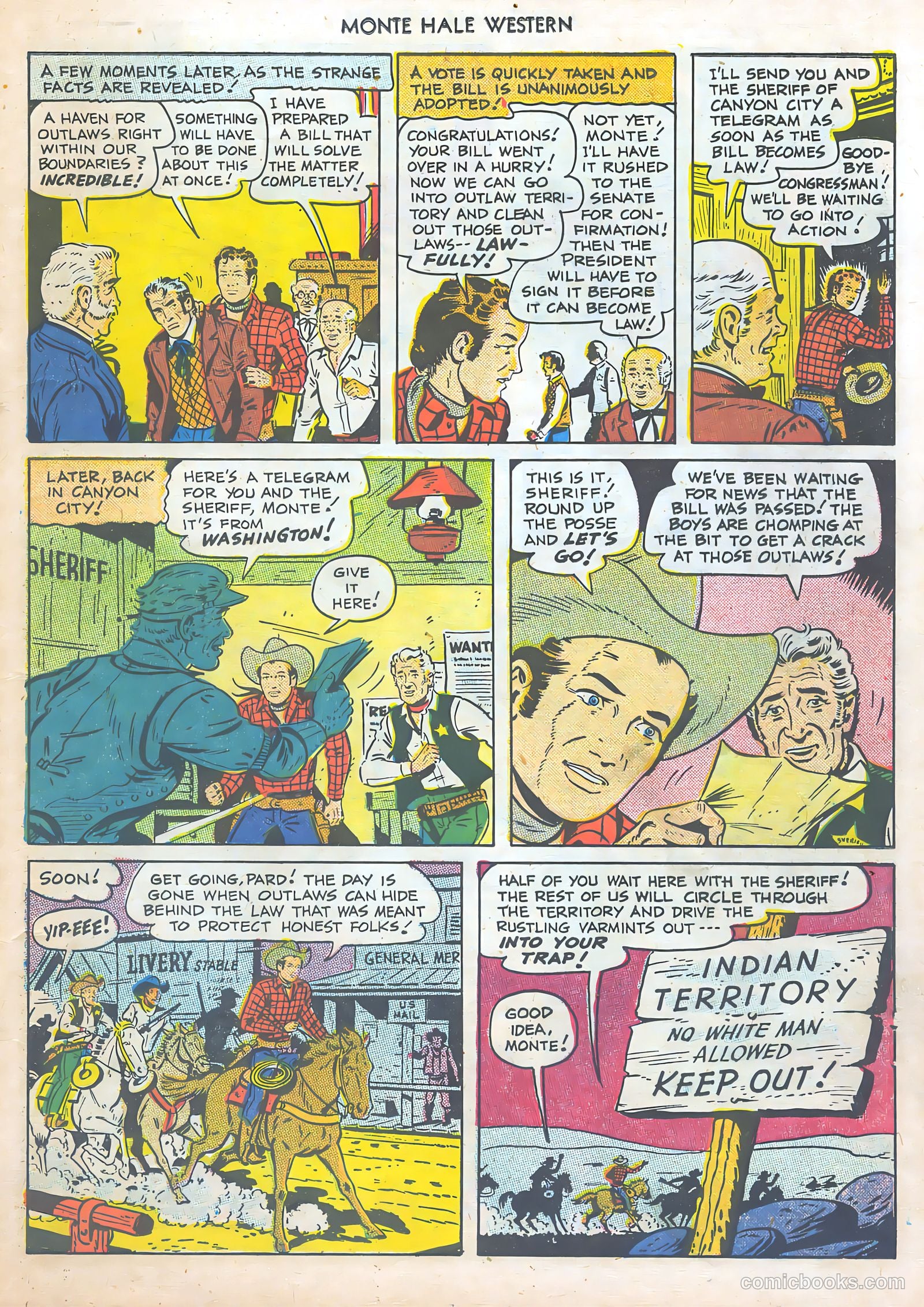 Monte Hale Western #47 — page 11 of 52