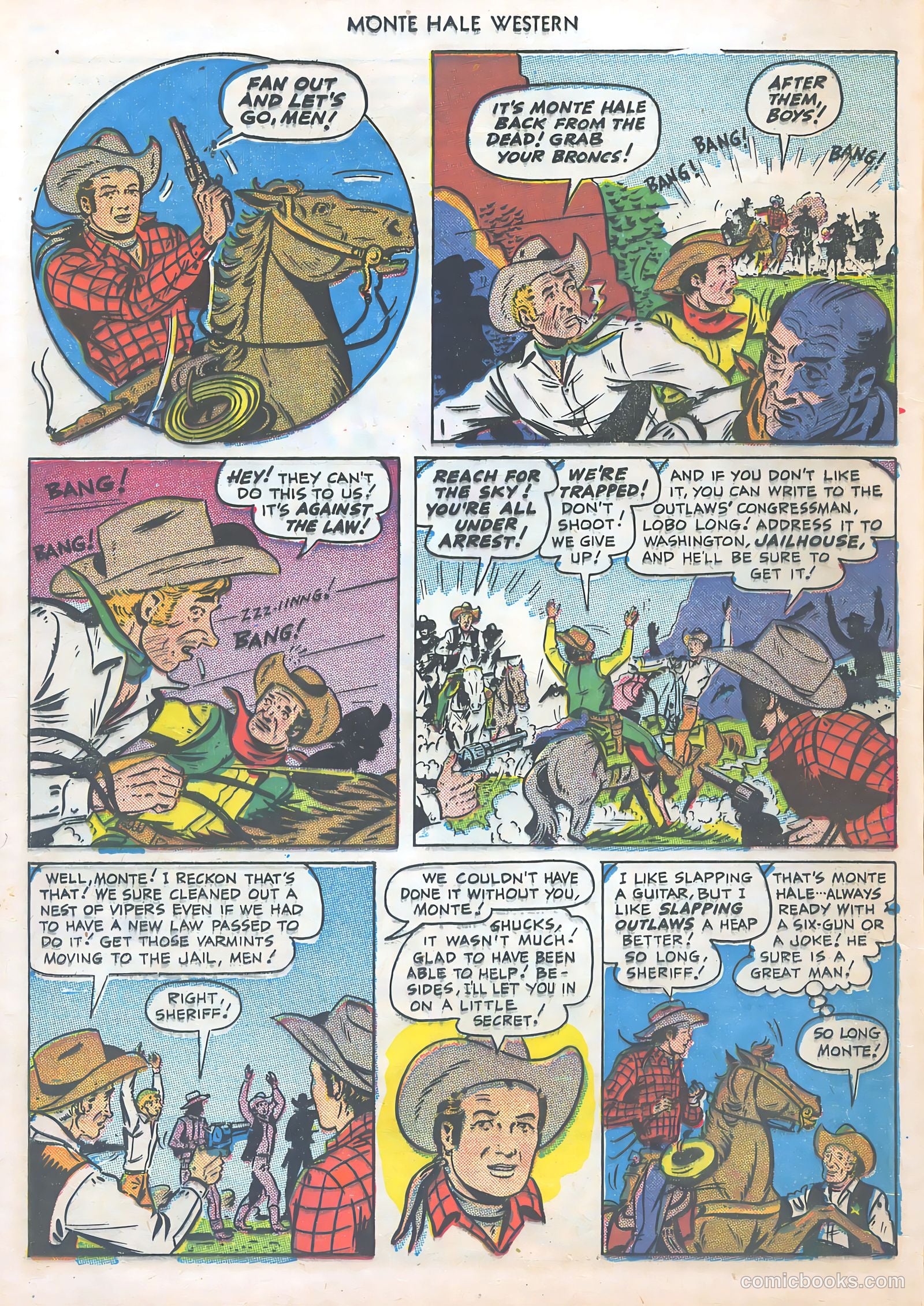 Monte Hale Western #47 — page 12 of 52