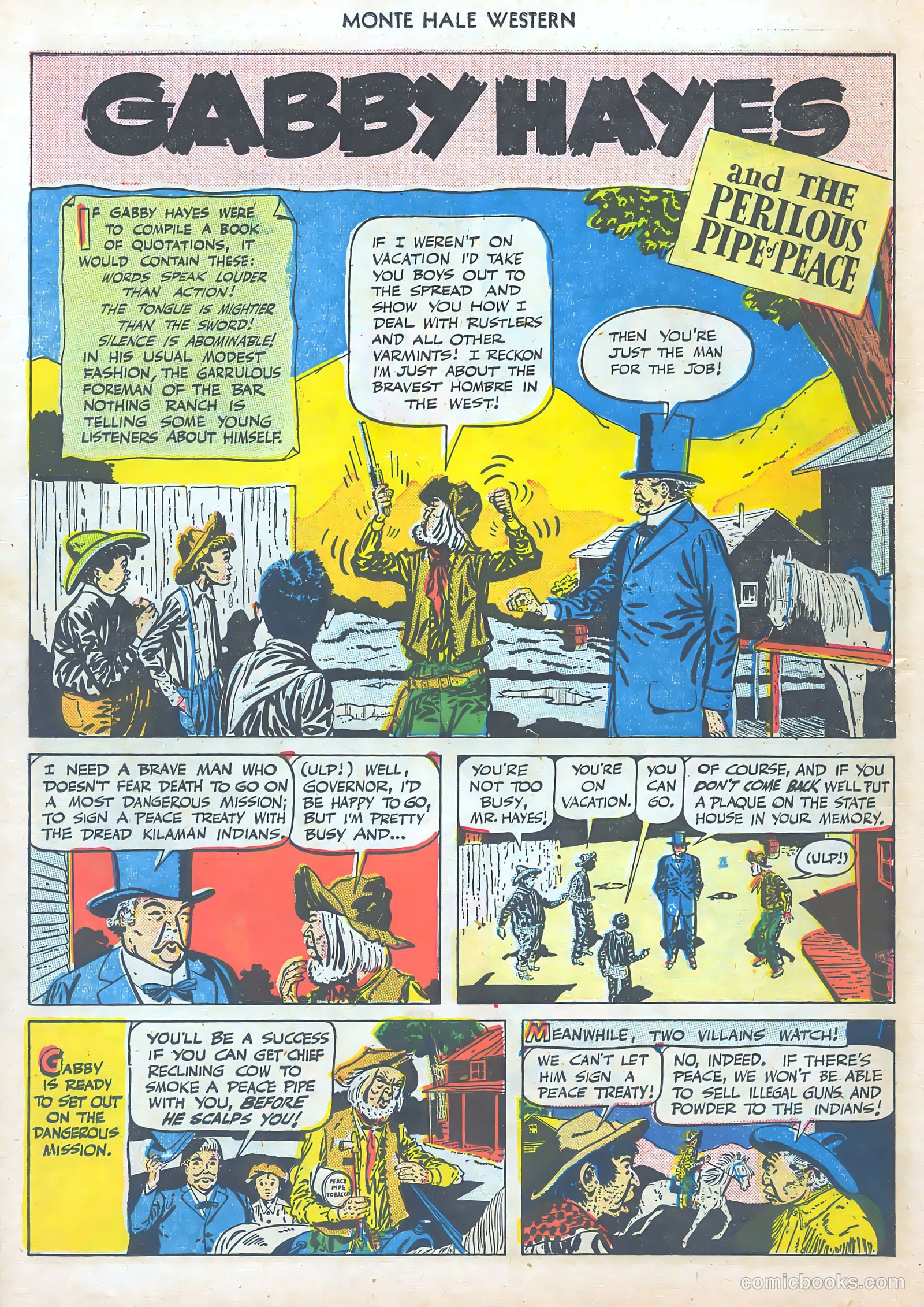 Monte Hale Western #47 — page 14 of 52