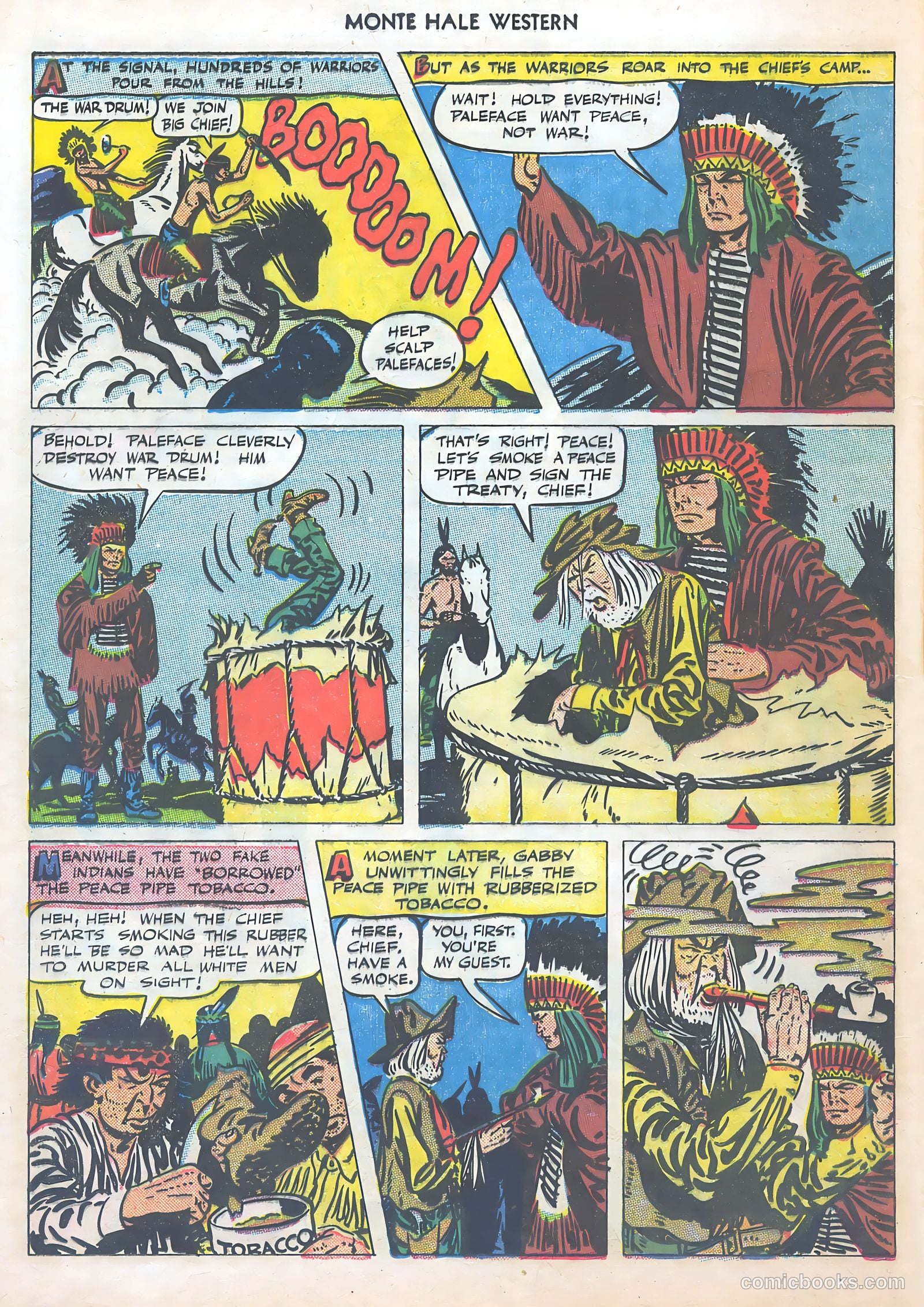 Monte Hale Western #47 — page 16 of 52
