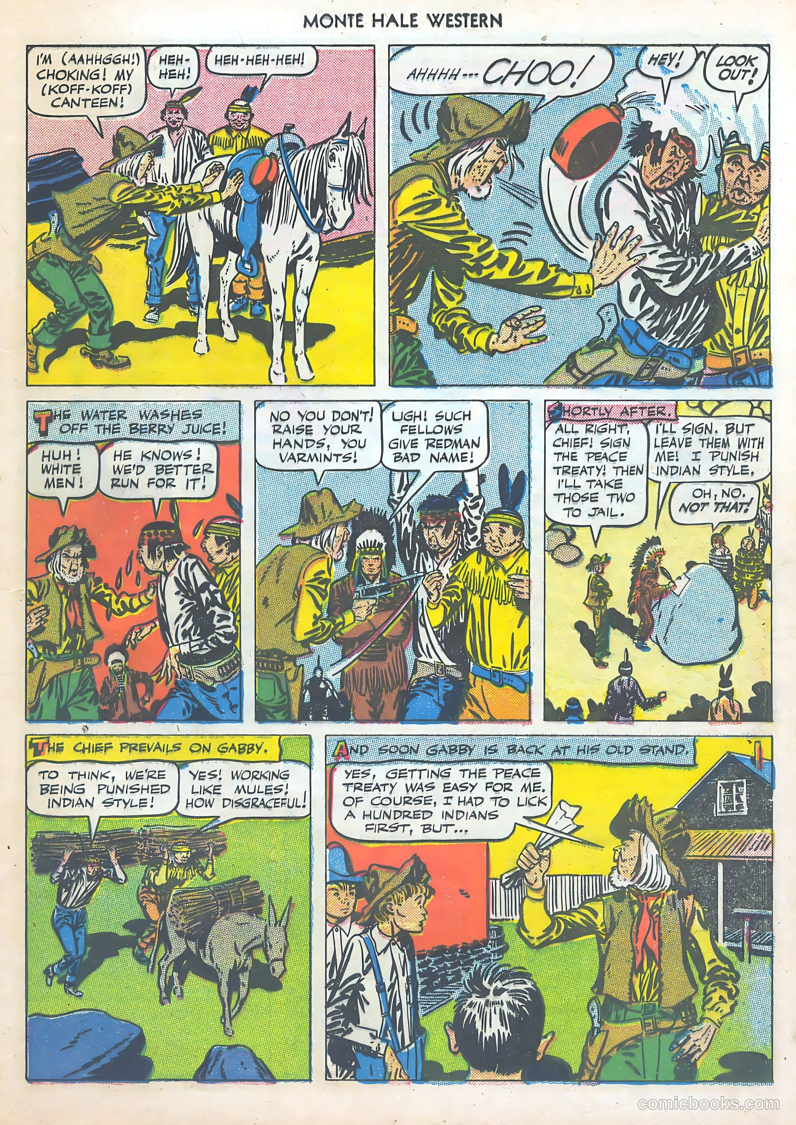 Monte Hale Western #47 — page 17 of 52