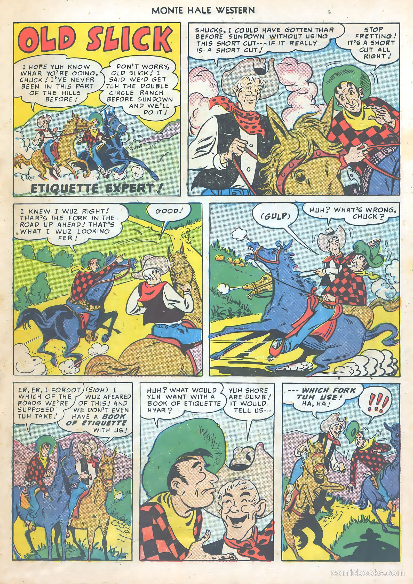 Monte Hale Western #47 — page 25 of 52