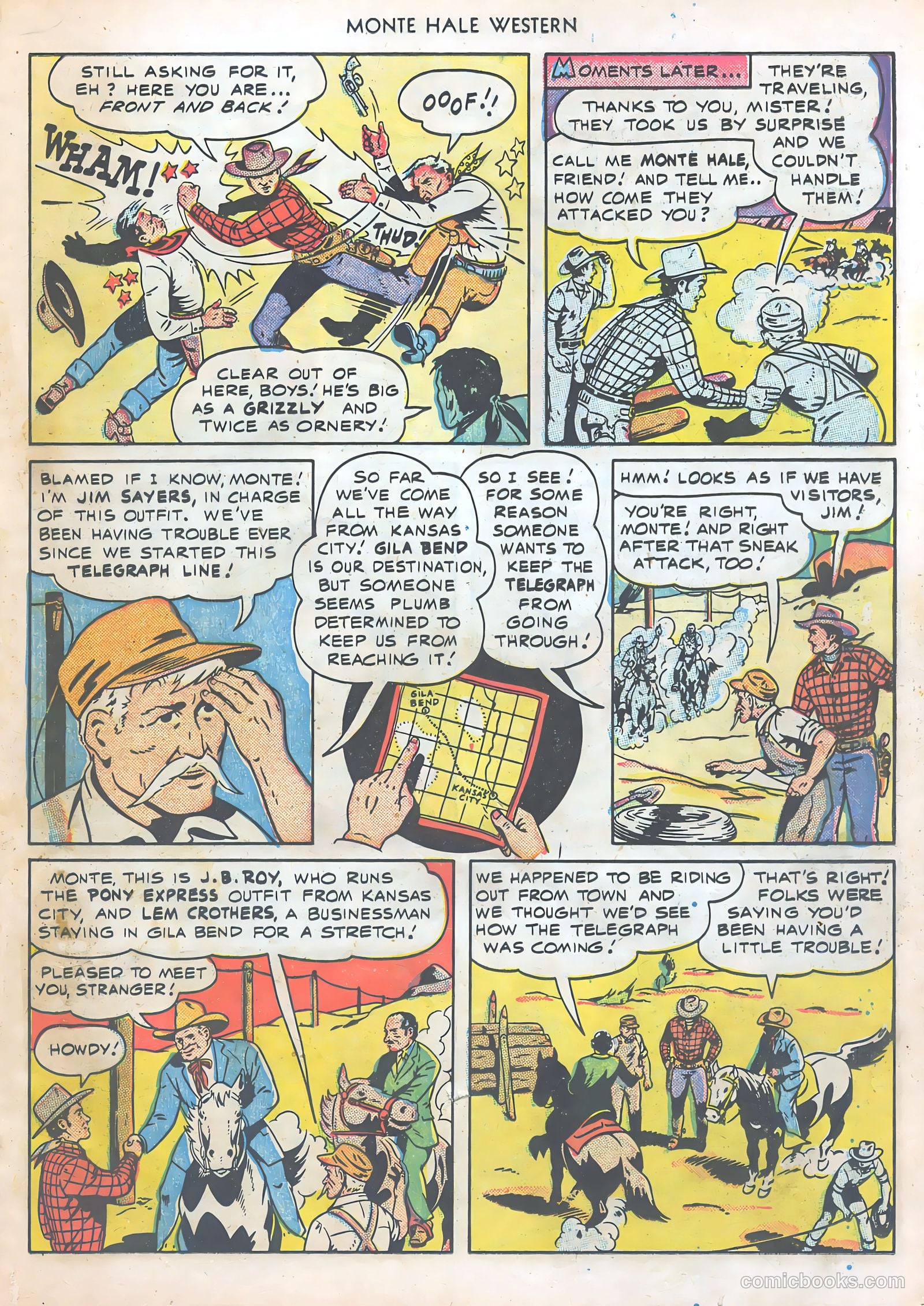Monte Hale Western #47 — page 27 of 52