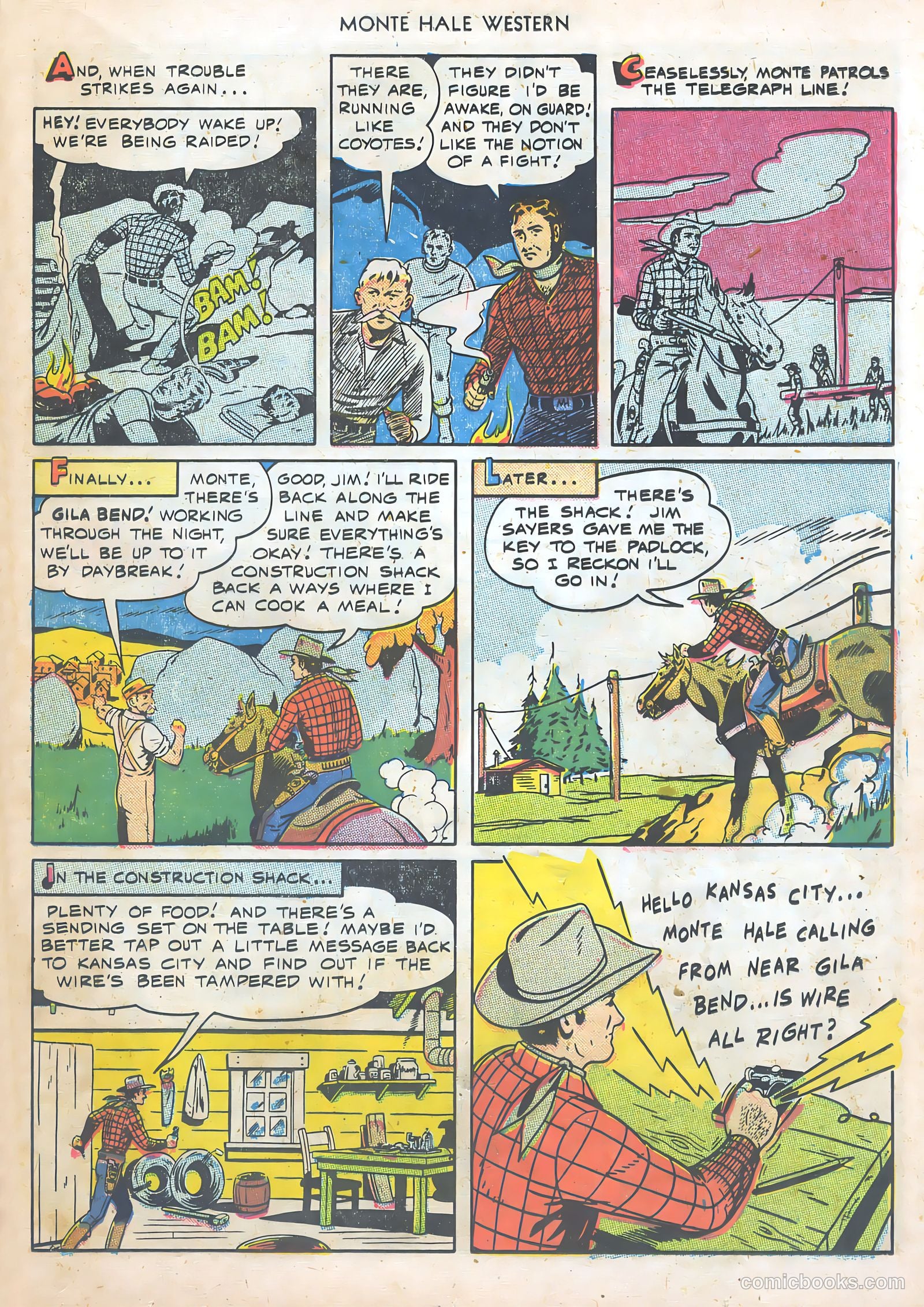 Monte Hale Western #47 — page 29 of 52