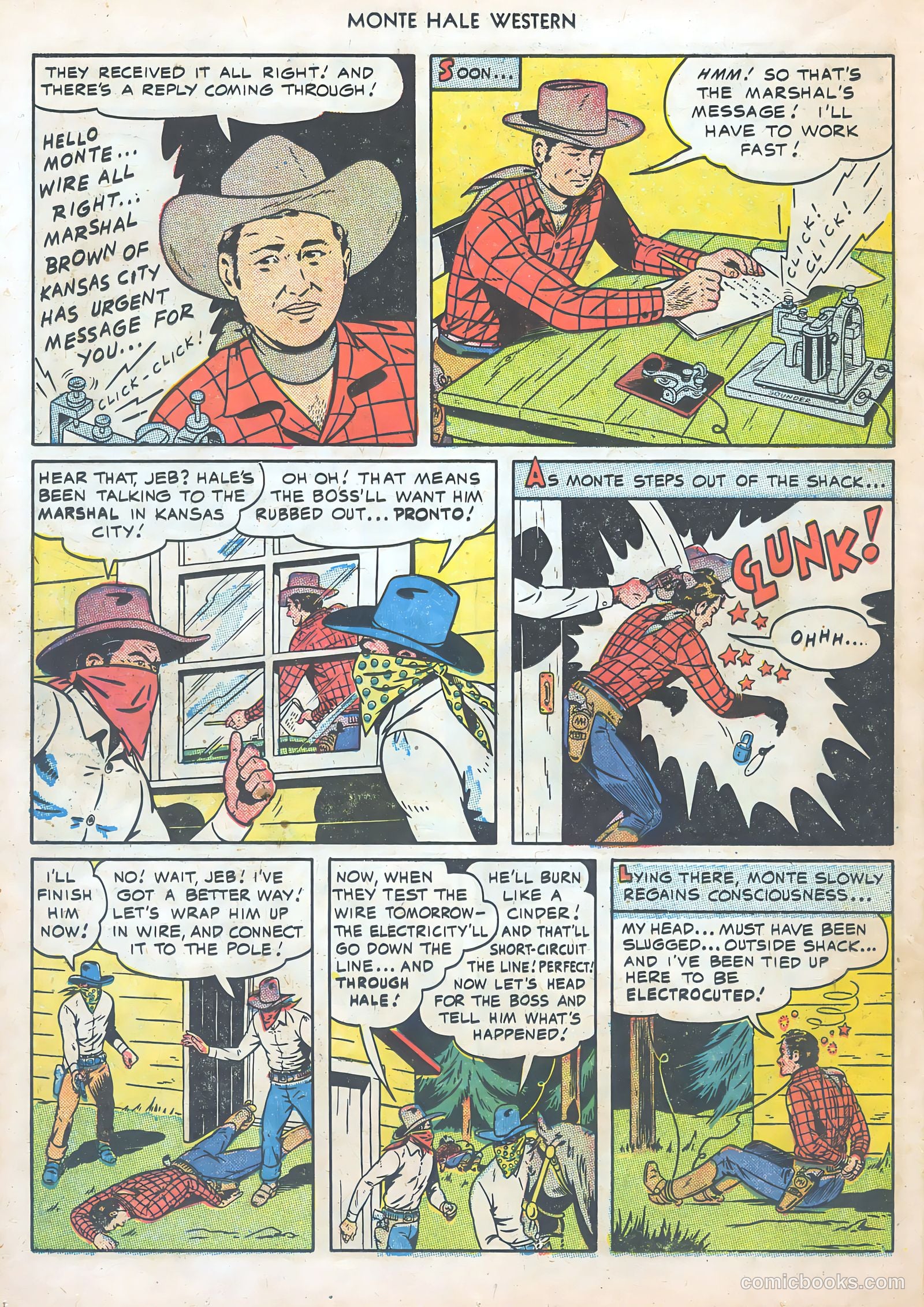 Monte Hale Western #47 — page 30 of 52